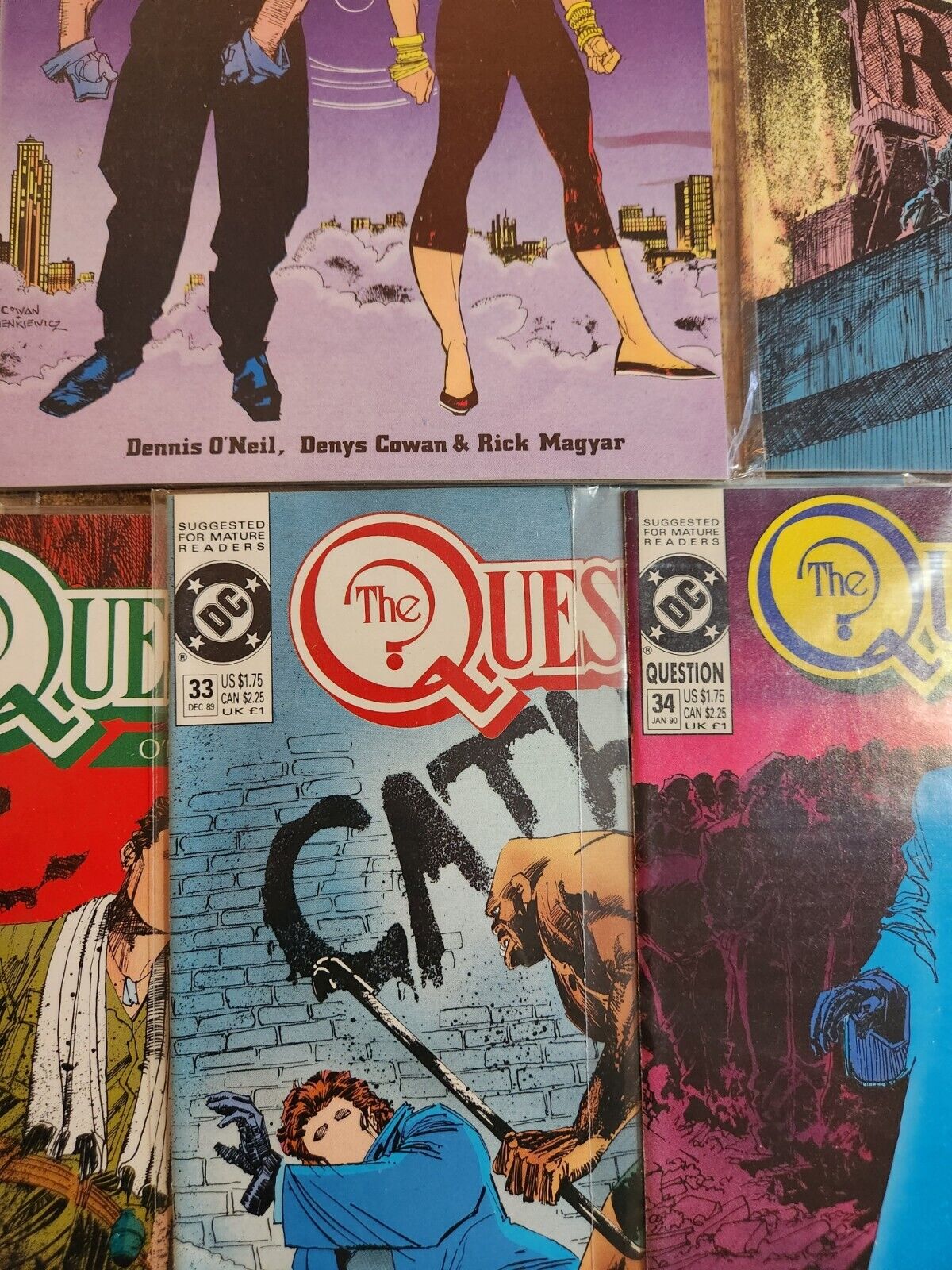 The Questions Quarterly #1 2 Annual #1 27 29-34 DC Comics Lot of 10 NM- 9.2
