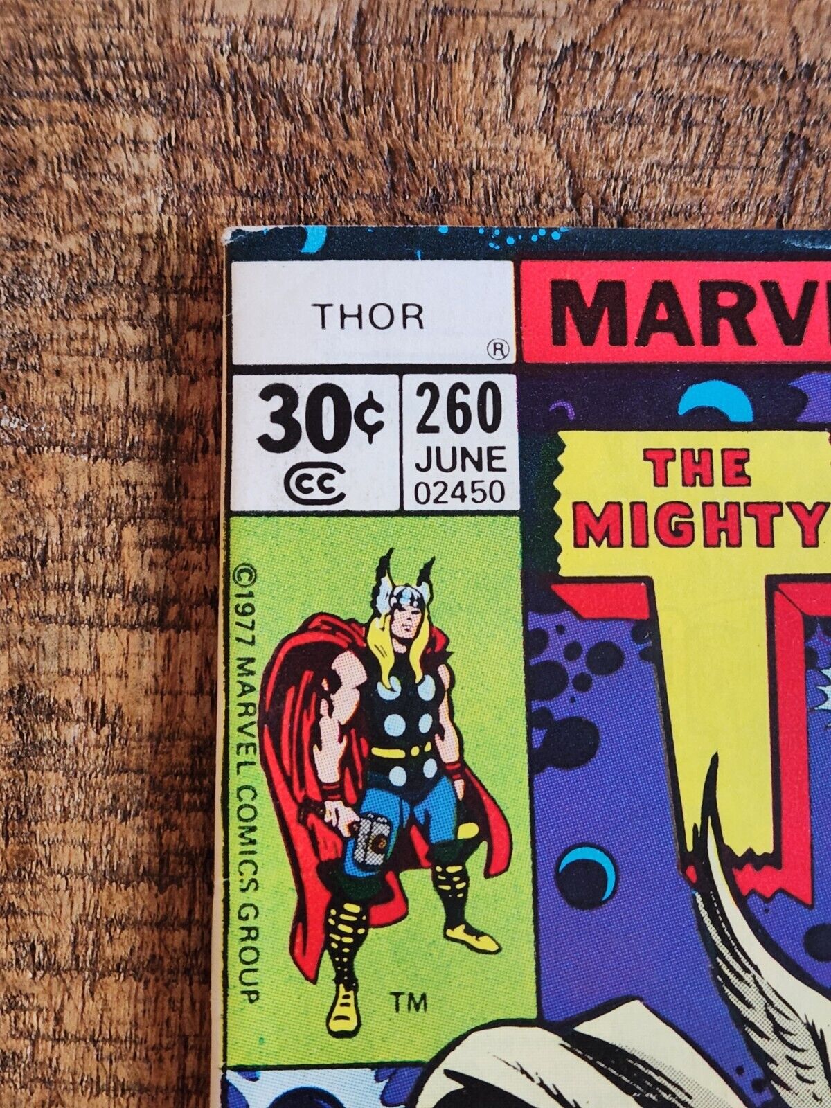 Mighty Thor #260 261 262 263 1977 Marvel Comic Book Lot VF 8.0 Loki Enchantress