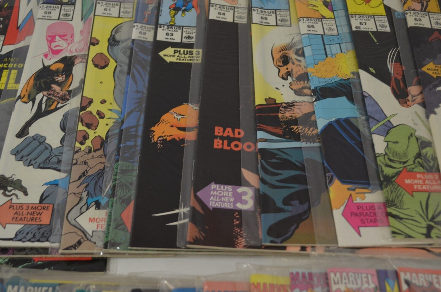 Marvel Comics Presents 56-59 61-71 85-116 123-125 LOT Wolverine Ghost Rider NM-