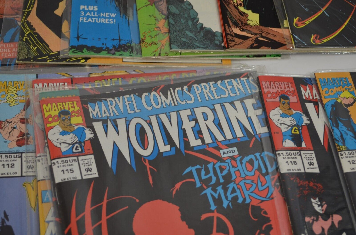Marvel Comics Presents 56-59 61-71 85-116 123-125 LOT Wolverine Ghost Rider NM-