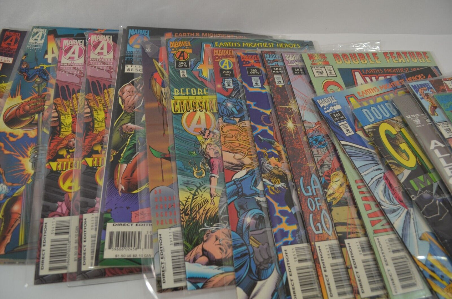 Avengers 294-323 325-332 334-375 380-385 389-402 Marvel Comic Lot VF+/NM-