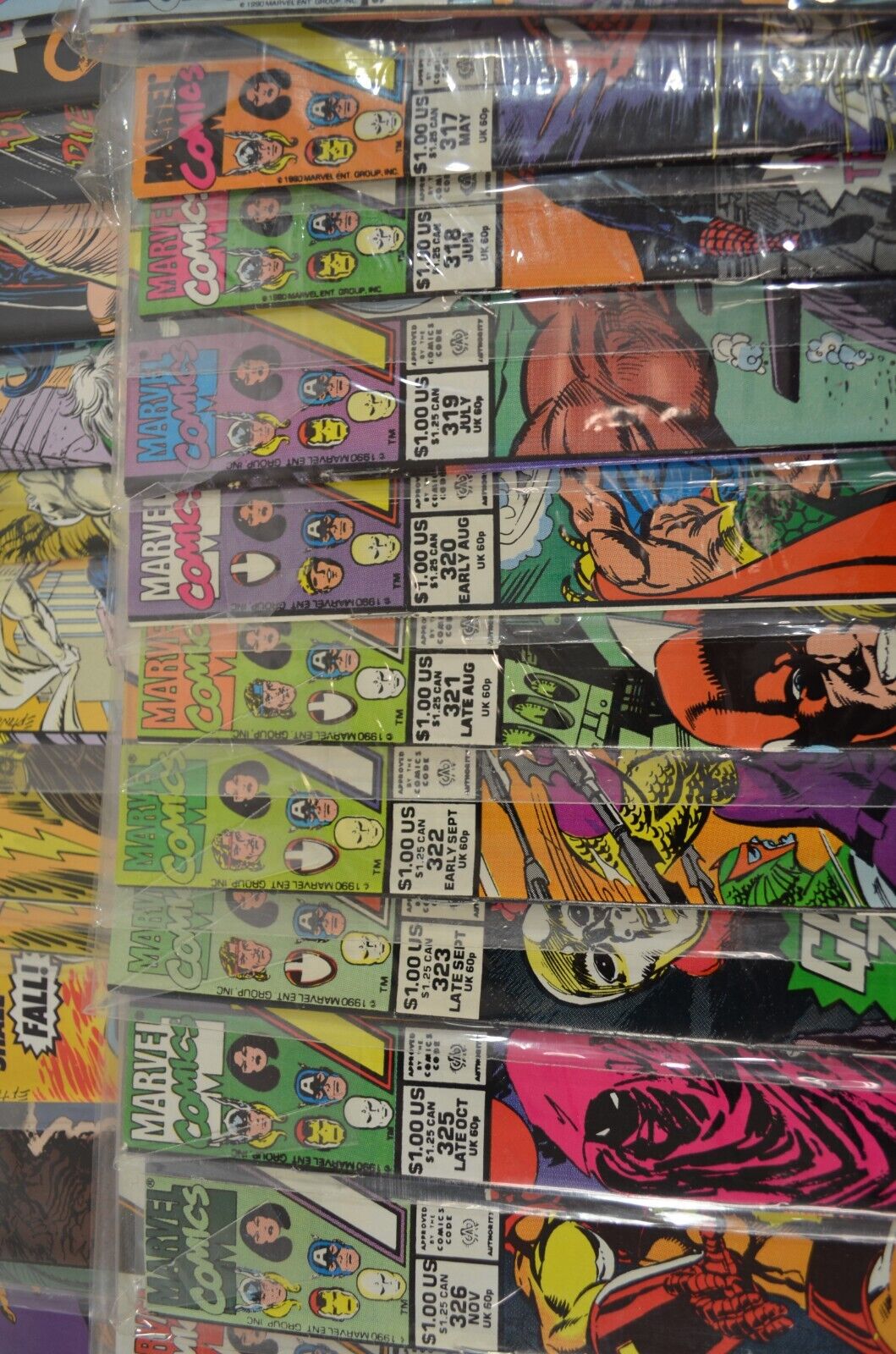 Avengers 294-323 325-332 334-375 380-385 389-402 Marvel Comic Lot VF+/NM-