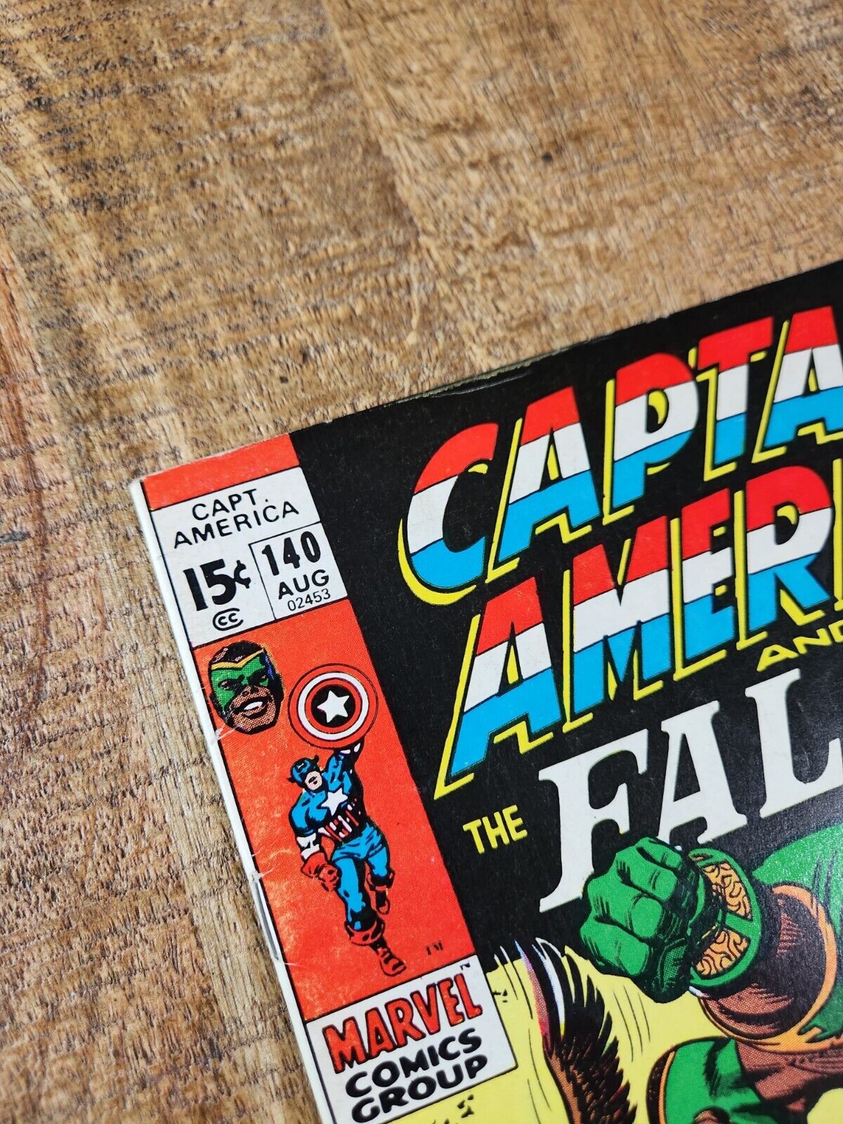 Captain America #140 142 144 (Marvel, 1971) F- 5.5 Comic Books Lot of 3