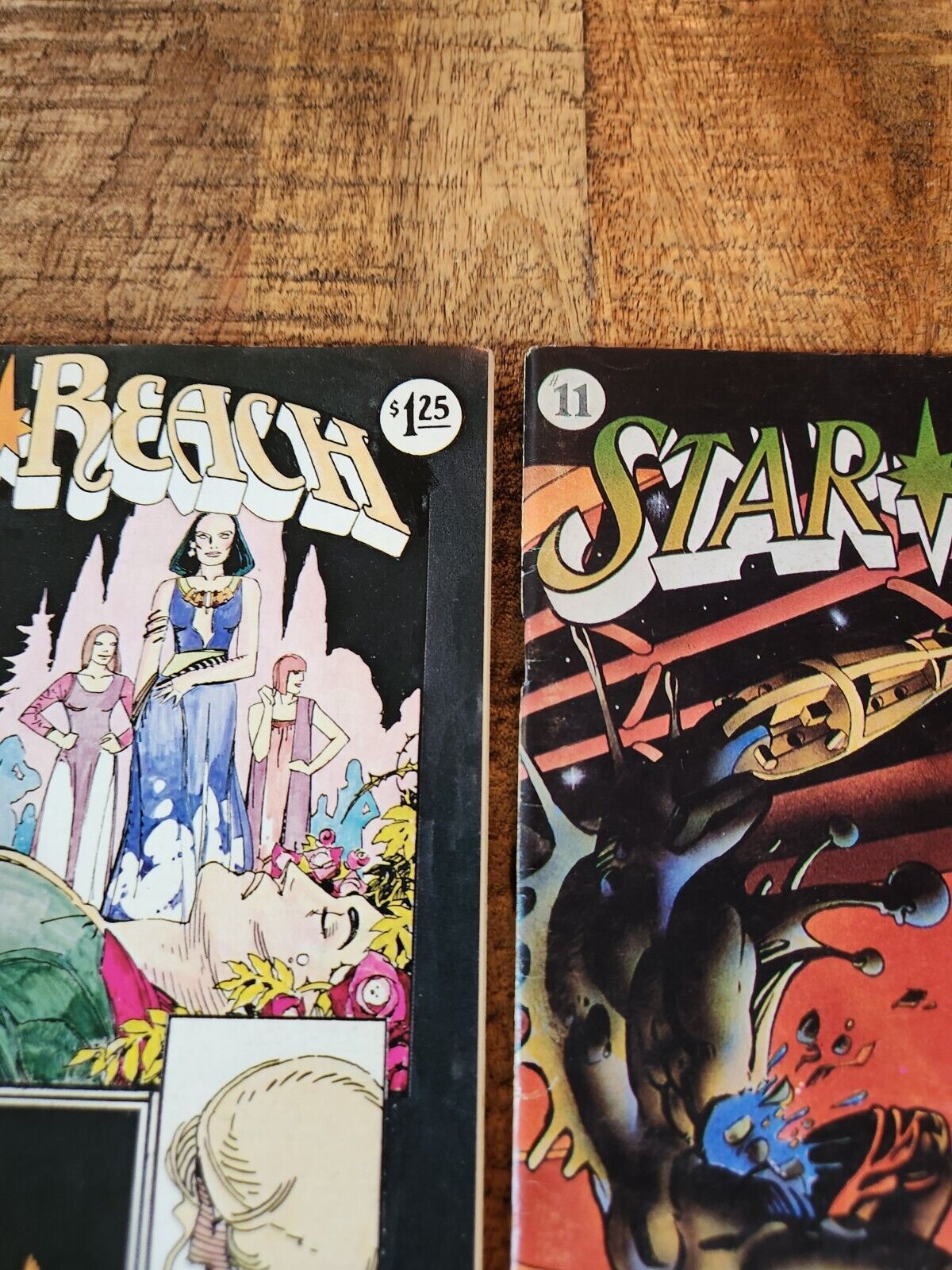 Star Reach Comics #8 11 Imagine #1 Quack #2 6 Parsifal Underground Mid Grade