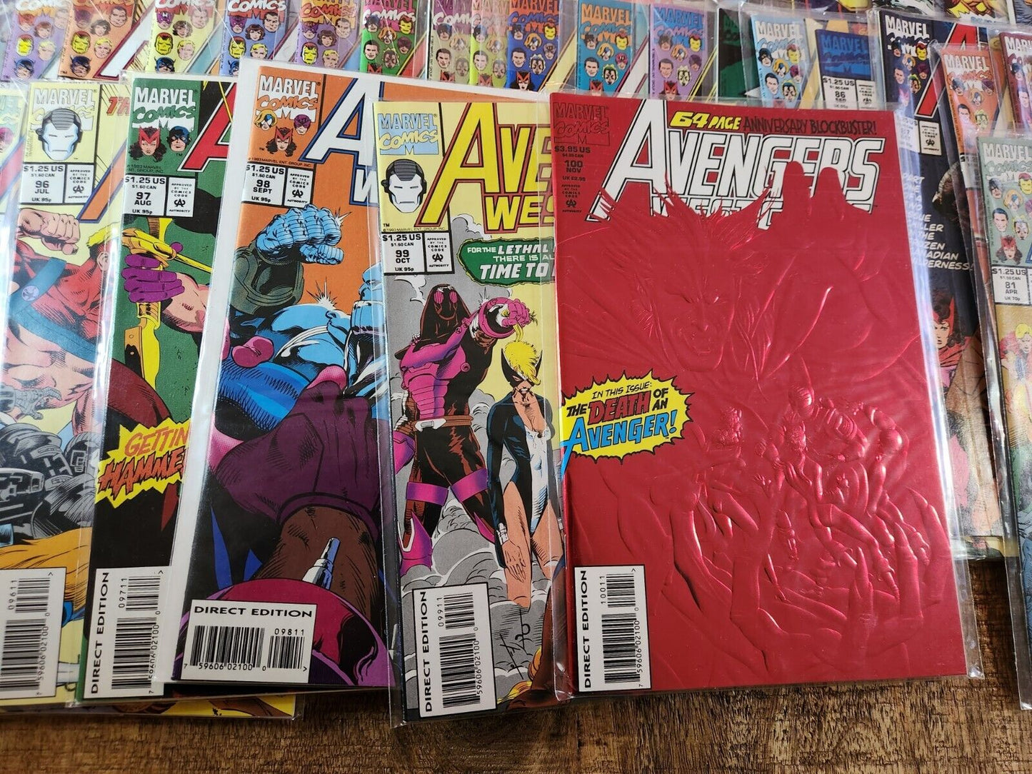 West Coast Avengers #13 28-31 34-44 46-55 57-79 81-100 Marvel Comics VF+ to NM-