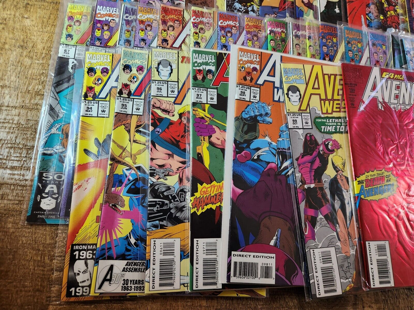 West Coast Avengers #13 28-31 34-44 46-55 57-79 81-100 Marvel Comics VF+ to NM-