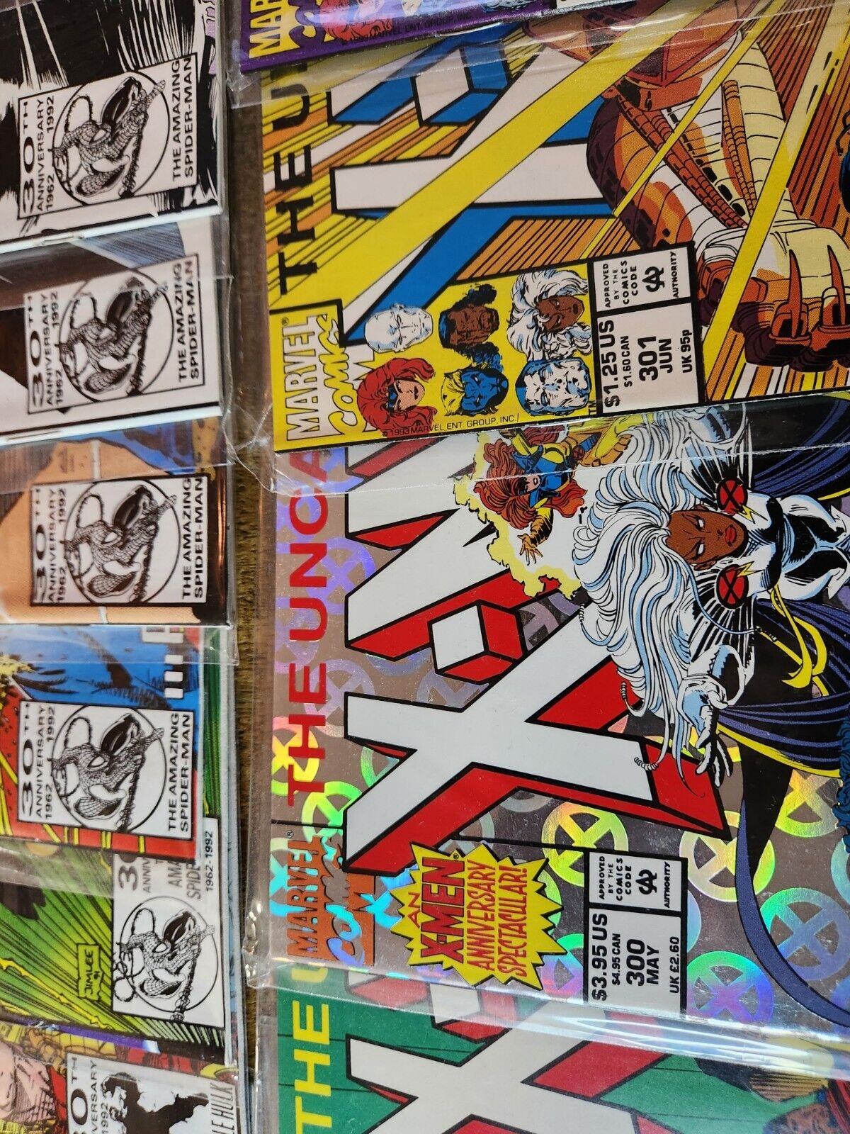 Uncanny X-Men #283-293 297-302 305 306 307 Marvel Comic Book Lot VF+ to NM-