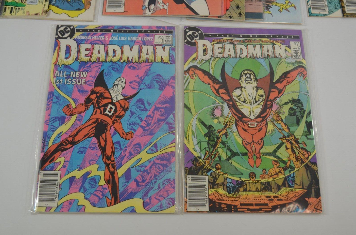 DC Comic Mini Series Lot Hawkman Deadman Superman Wild Dog Legionnaires CPV