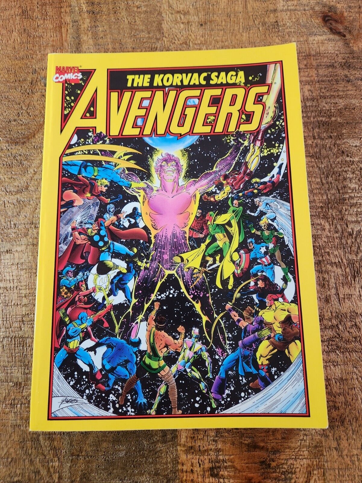 Avengers the Korvac Saga TPB Marvel Comics January 1991 NM- 9.2