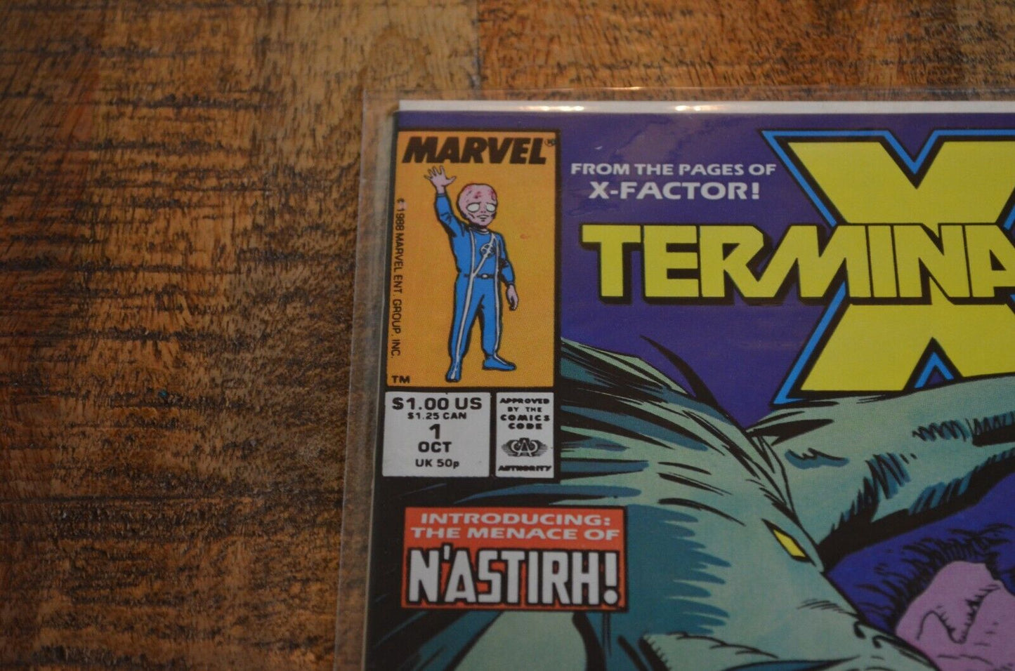X-Terminators #1 2 3 4 Marvel Comic Book Lot 1988 NM 9.2 Taki Matsuya 1st App