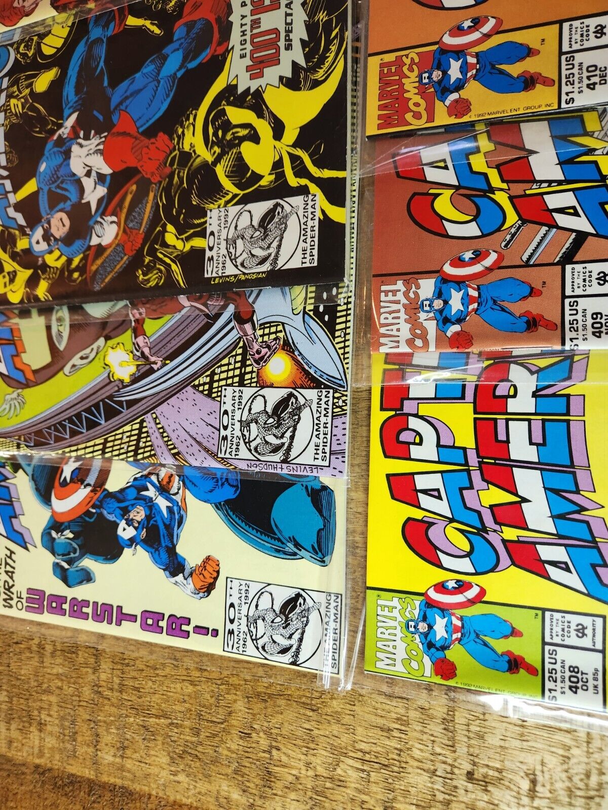 Captain America #398 399 400 401 402 403-418 Marvel Comic Book Lot VF+ to NM-