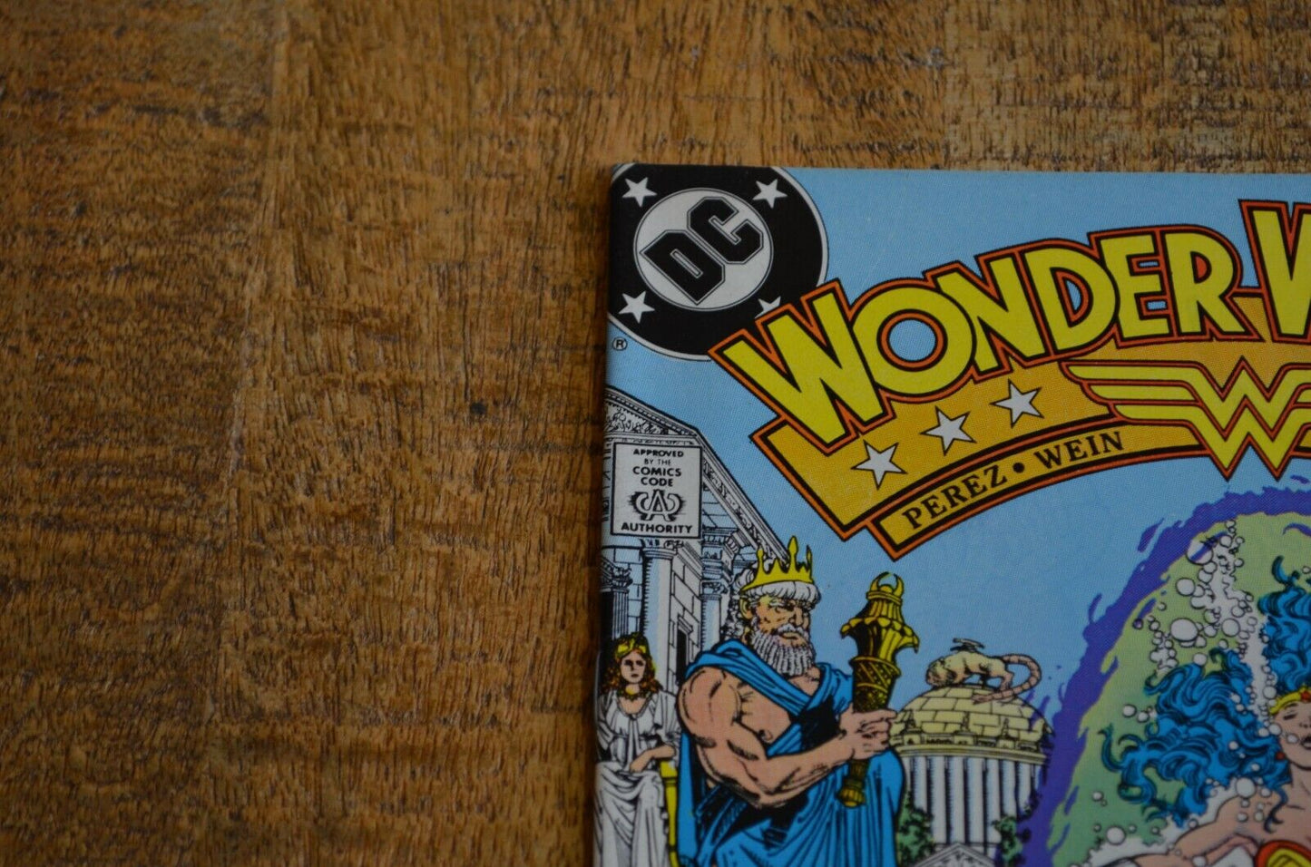 Wonder Woman #7 DC Comics August 1987 Rebirth VF 7.5 Gods of Olympus
