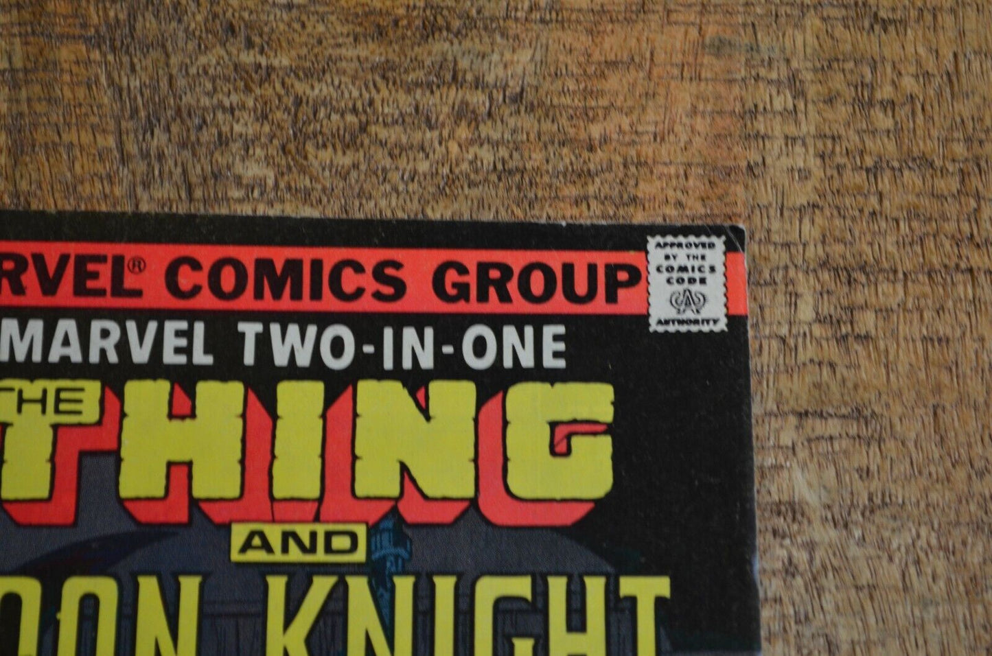 Marvel Two In One #52 The Thing Moon Knight Comic Book Crossfire 1st App FN 6.0