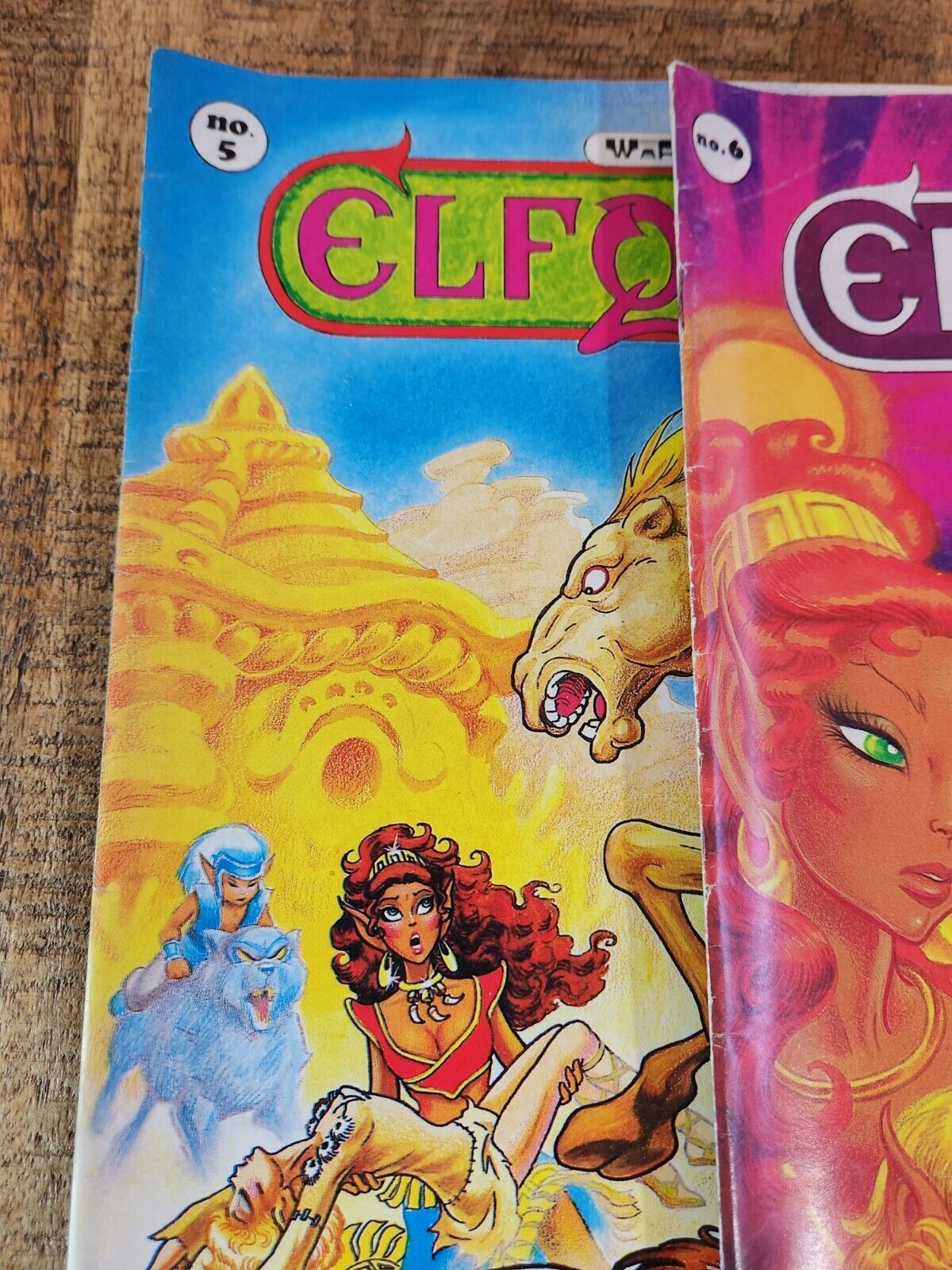 Elfquest 6-20 + Myth Adventures 1 2 Warp Graphics Wendy Pini 1980 Comic Magazine