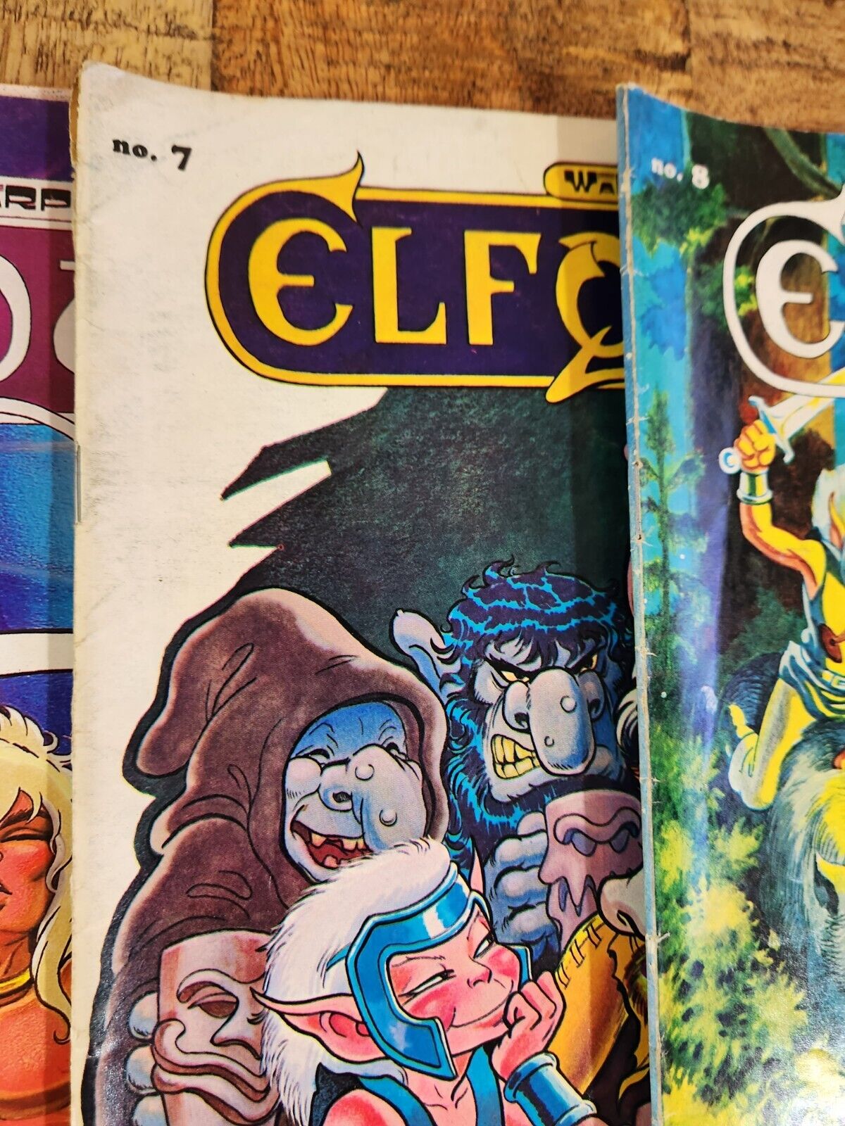 Elfquest 6-20 + Myth Adventures 1 2 Warp Graphics Wendy Pini 1980 Comic Magazine