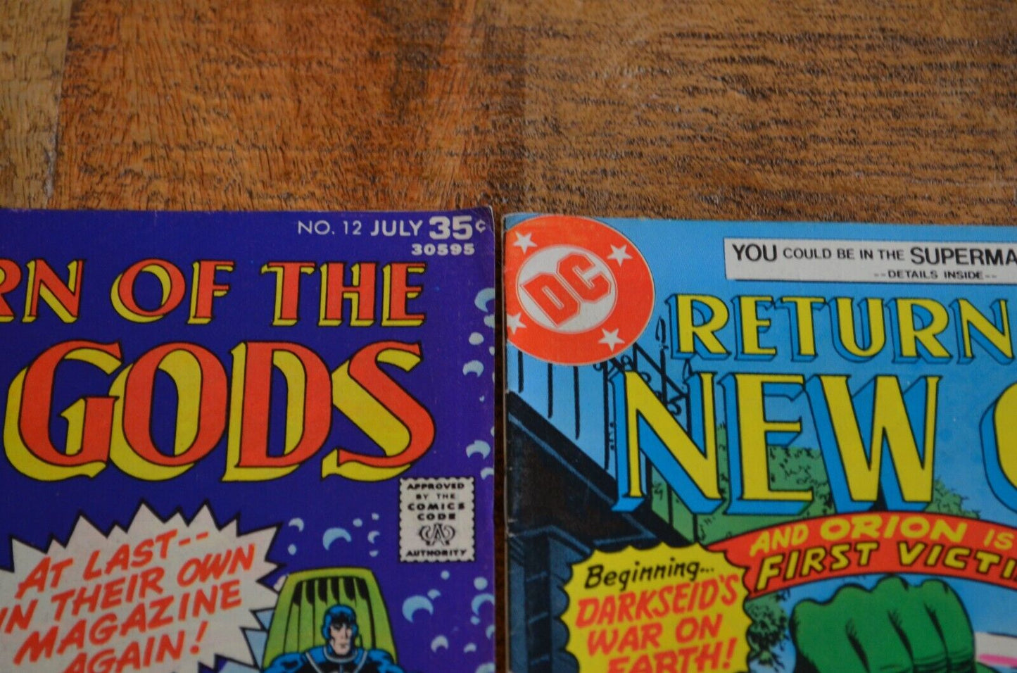 Return of the New Gods #12 13 15 16 19 DC Comics Lot of 5 FN 6.0 1st Jezebelle