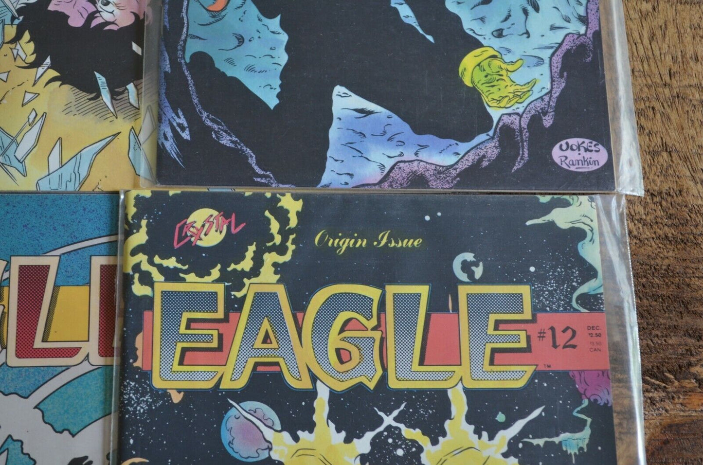 Eagle #1 2 3 4 5 6 7 8 9 10 11 12 Crystal Comics Jokes Rankin VF