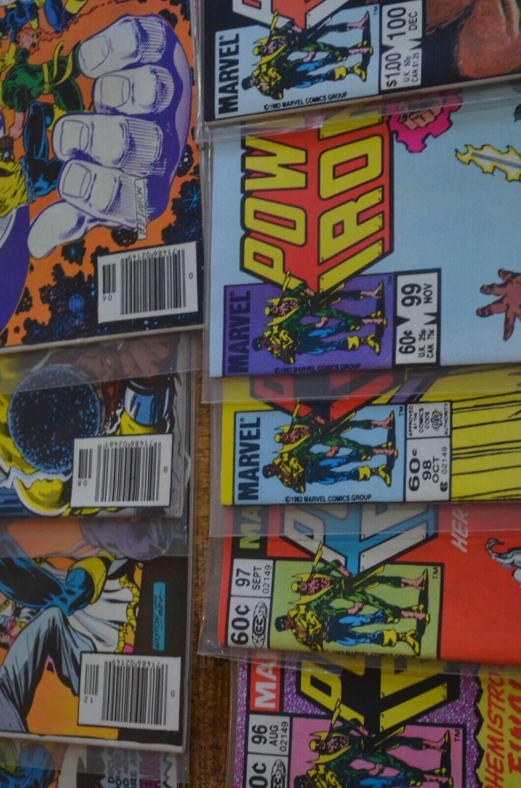 Power Man Iron Fist #55-58 60-62 65 68-72 76 80 84 more Marvel Comics Lot of 27