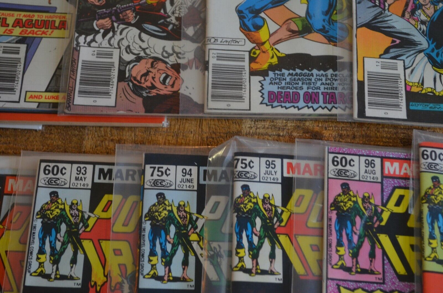 Power Man Iron Fist #55-58 60-62 65 68-72 76 80 84 more Marvel Comics Lot of 27