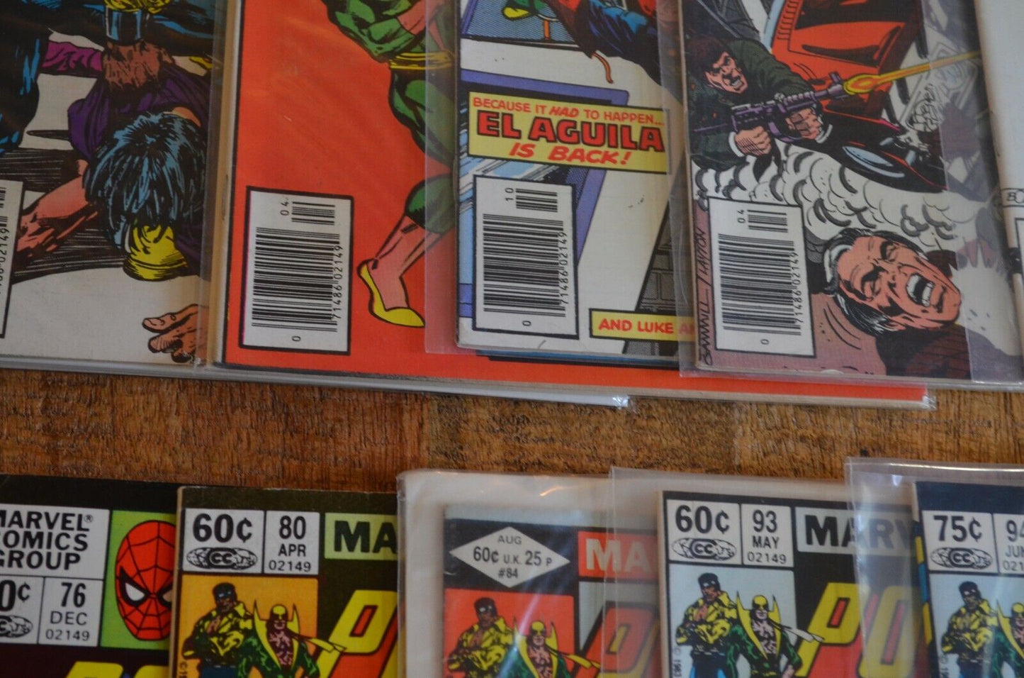 Power Man Iron Fist #55-58 60-62 65 68-72 76 80 84 more Marvel Comics Lot of 27