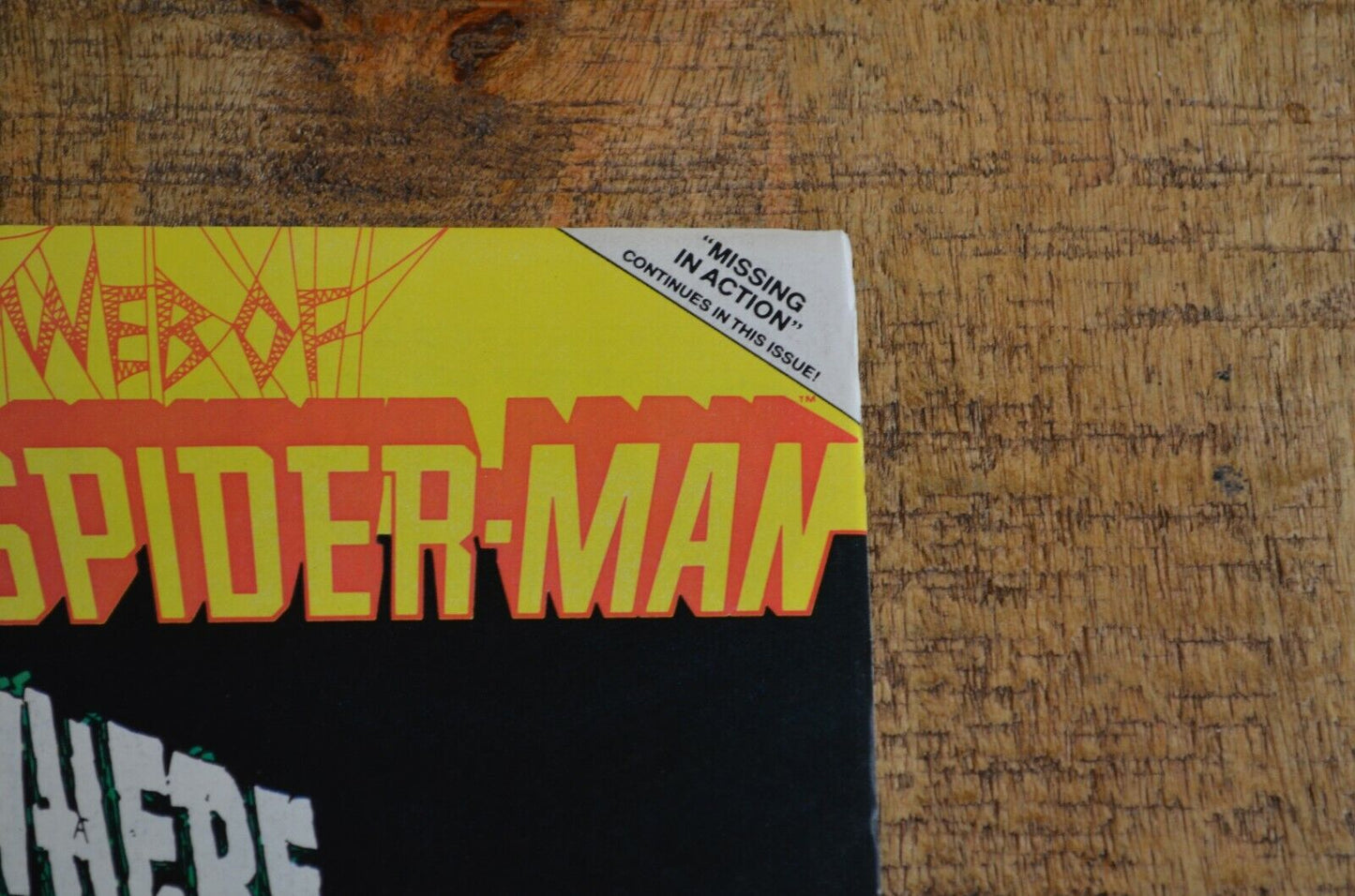 Web of Spider-Man #18 36 Marvel Comic Book Lot of 2 FN 6.5 Tombstone 1st App