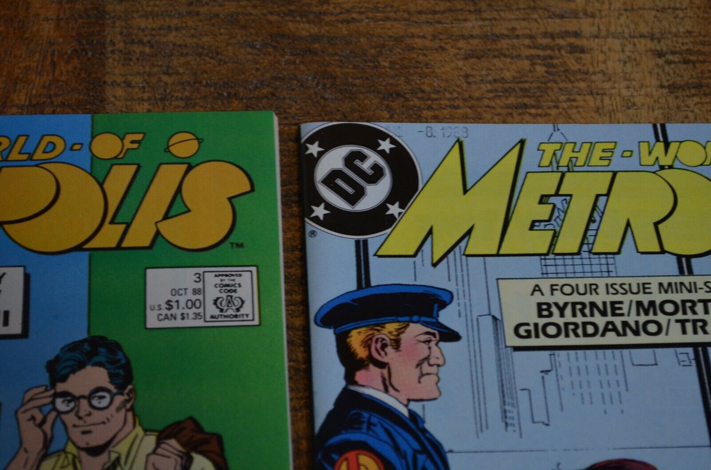 World of Metropolis #1 2 3 4 DC Comics Lot of 4 Incl 2 Canadian Price Variants