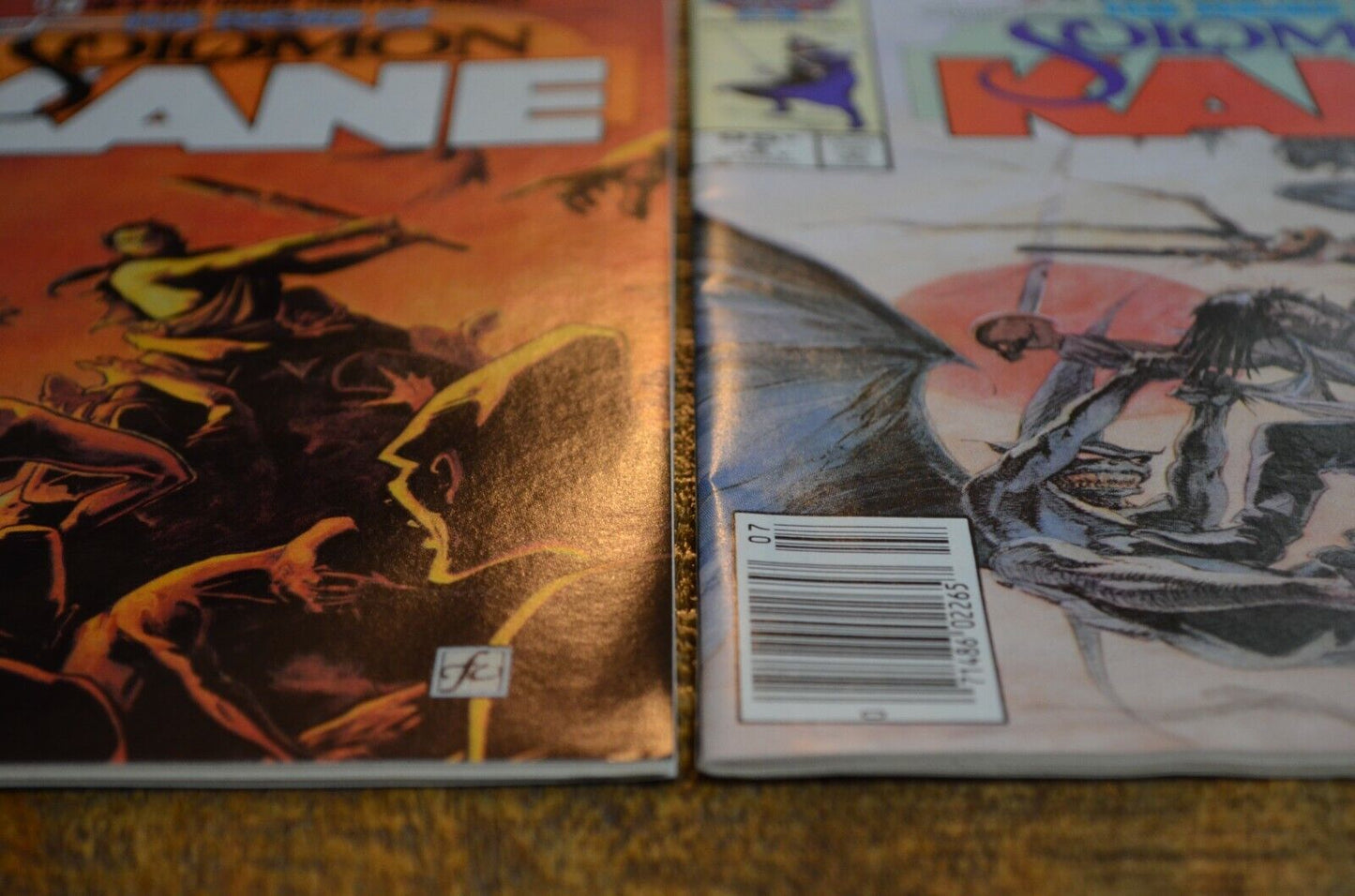 Solomon Kane #5 6 Canadian Newsstand Marvel Comic Book Lot of 2 NM 9.2