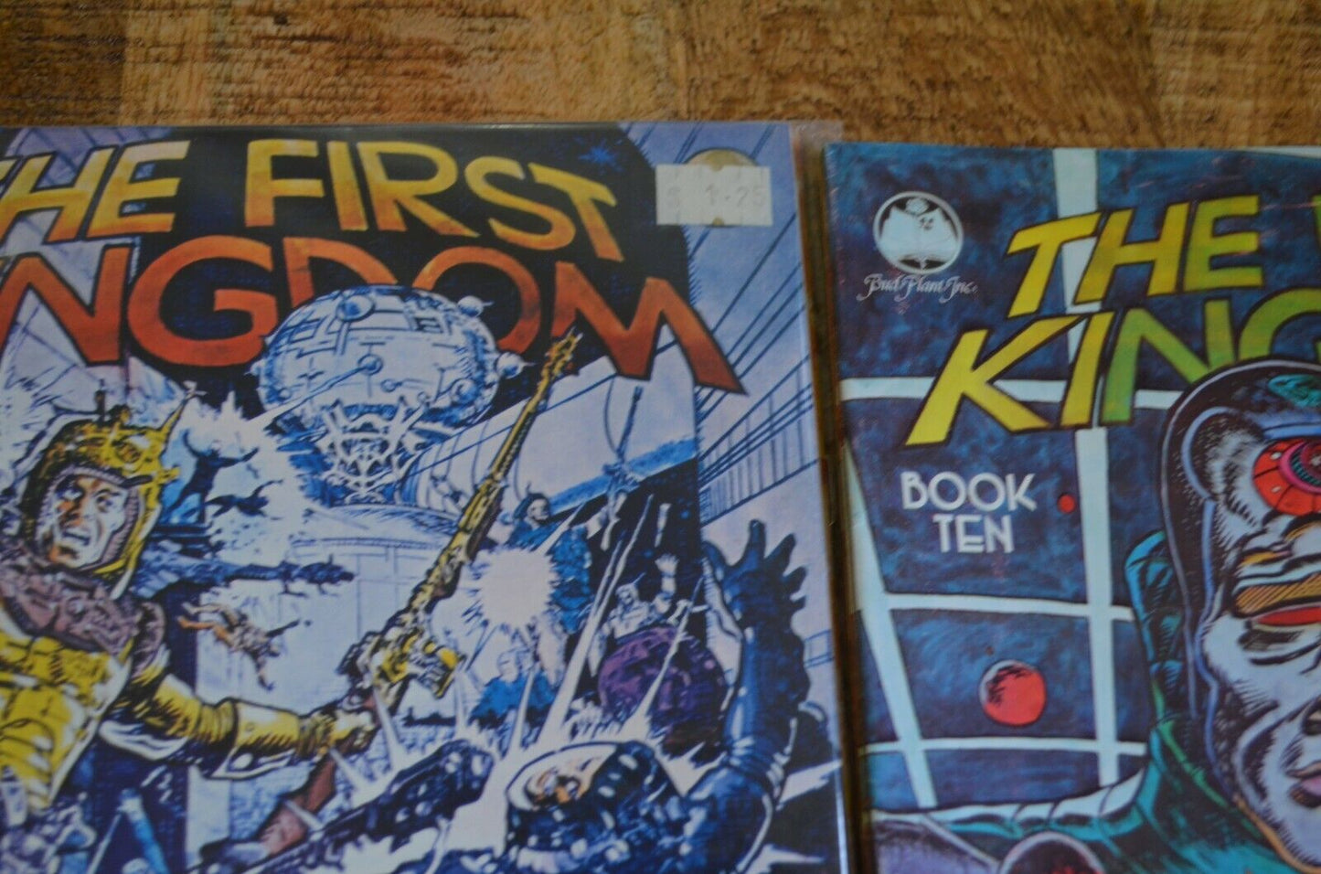 First Kingdom #8 9 10 11 12 13 Jack Katz 1974 Bud Plant Comic Sci Fi Fanzine NM