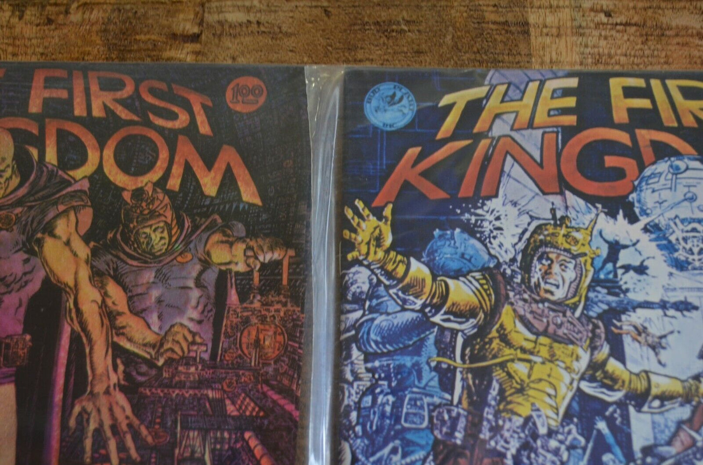 First Kingdom #8 9 10 11 12 13 Jack Katz 1974 Bud Plant Comic Sci Fi Fanzine NM