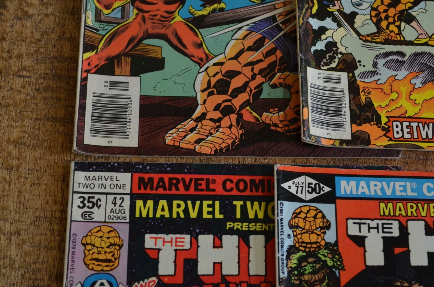 Marvel Two in One #18 25 31 34 36 40 42 77 89 95 97 98 Annual 6 Comic Book Lot