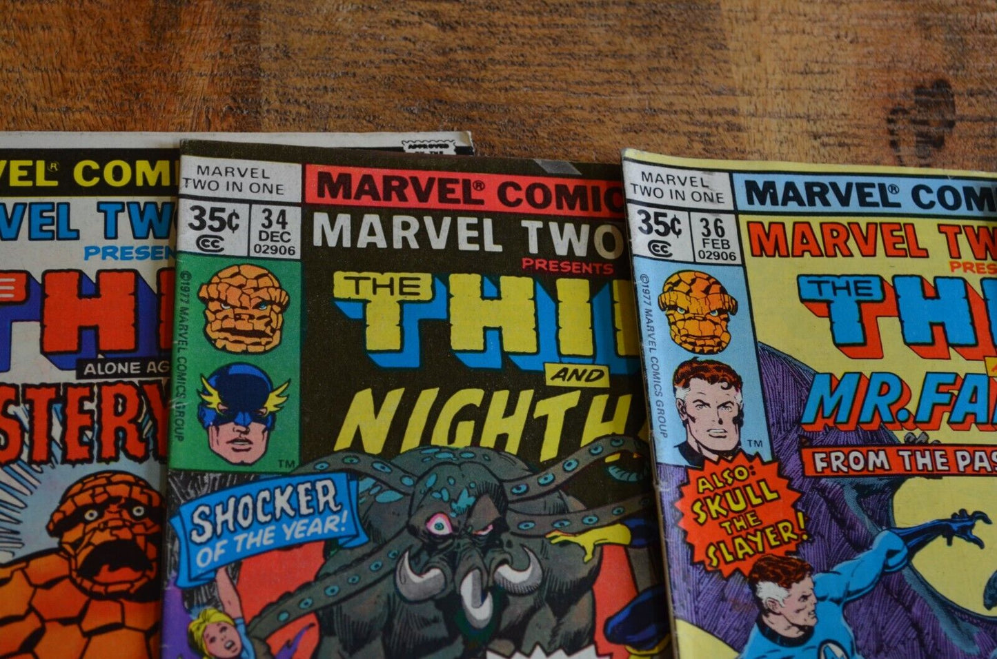 Marvel Two in One #18 25 31 34 36 40 42 77 89 95 97 98 Annual 6 Comic Book Lot