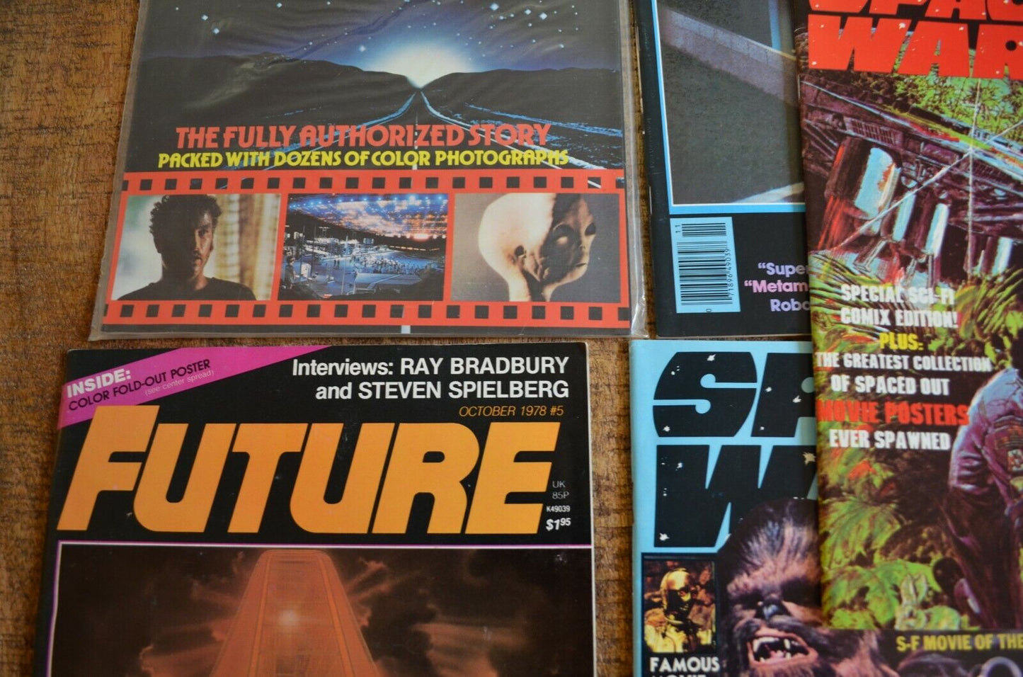 Close Encounters Space Wars Future Science Fantasy Comic Magazine Lot VF/NM