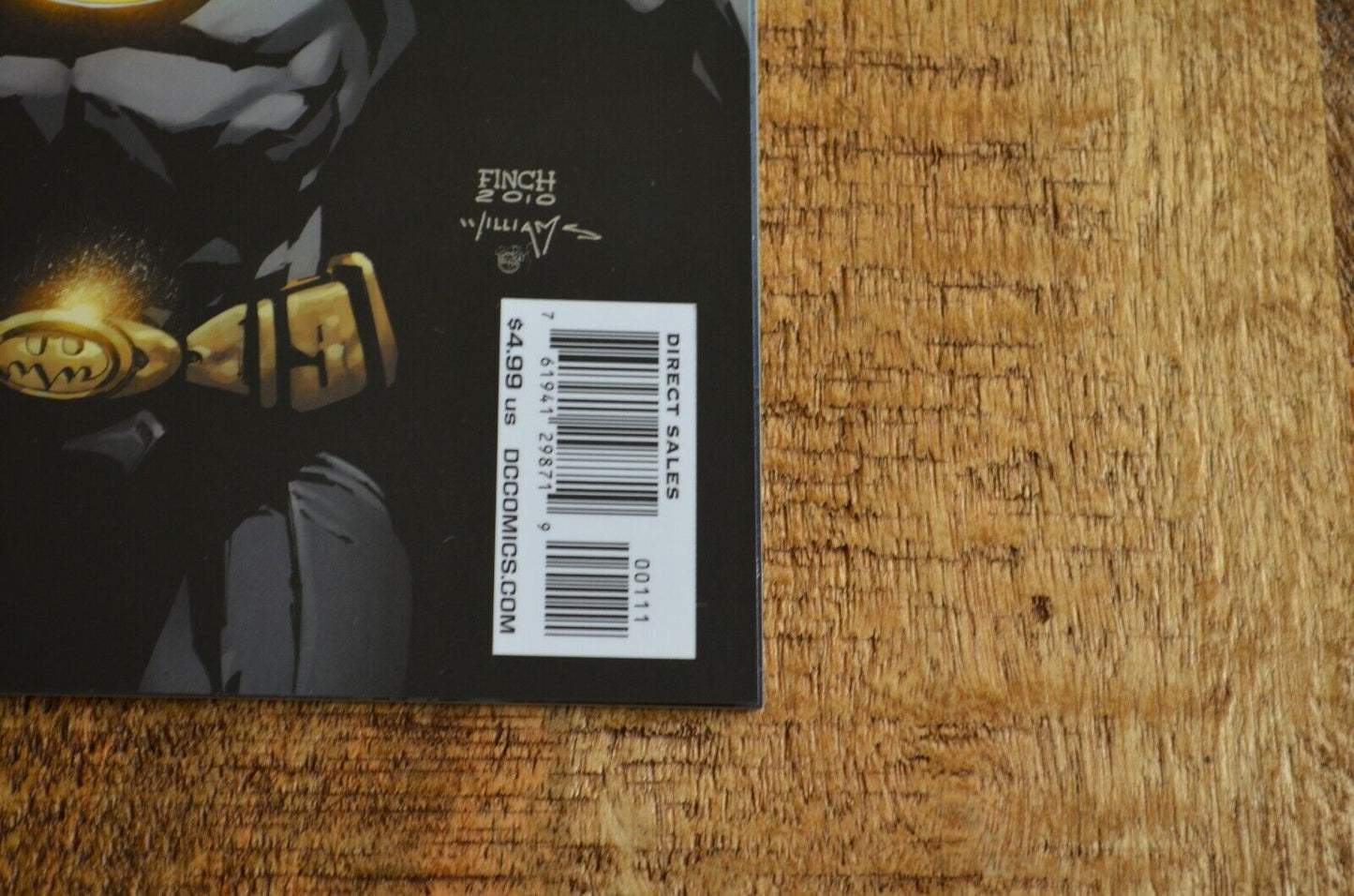 Batman: The Return One-Shot Regular and Ha variant (DC Comics, 2011) NM 9.6