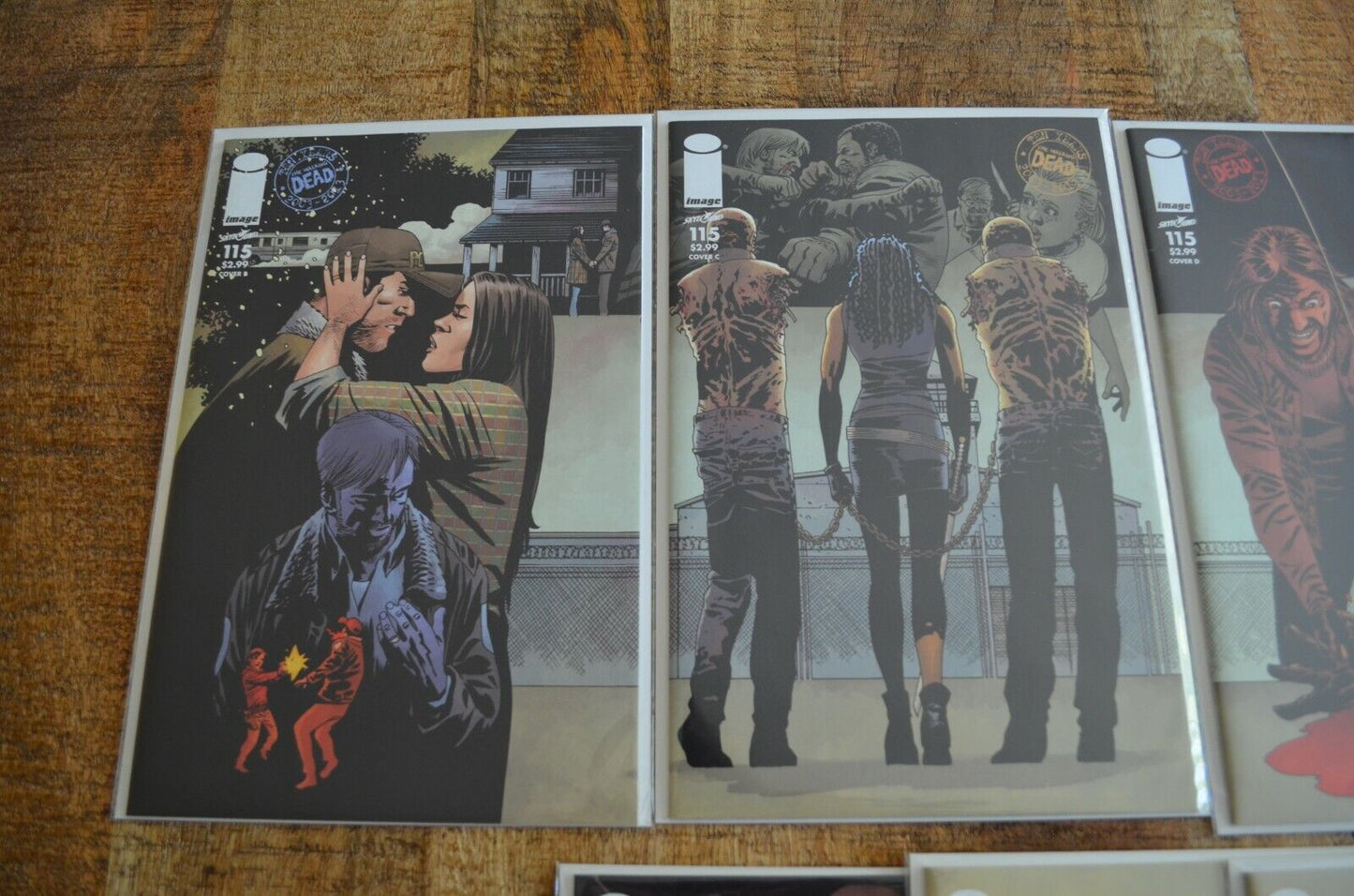 Walking Dead #115 Variant Cover Lot of 12 Kirkman Image Comic October 2013 VF/NM