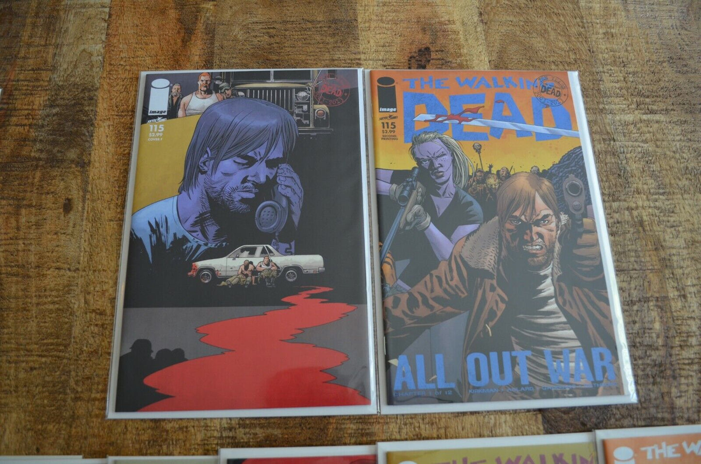 Walking Dead #115 Variant Cover Lot of 12 Kirkman Image Comic October 2013 VF/NM