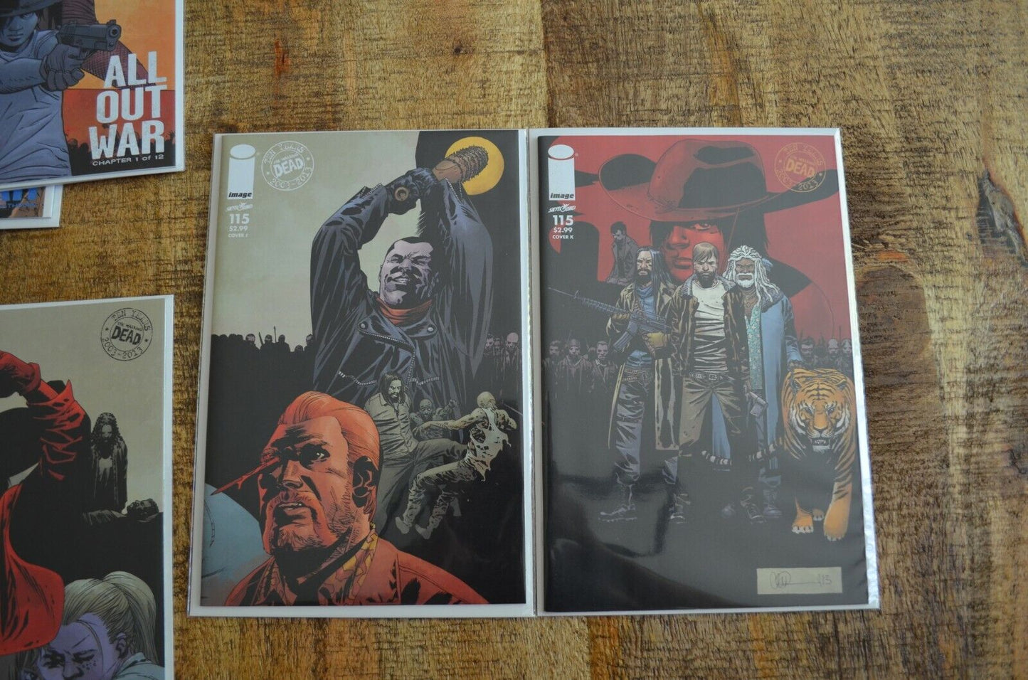 Walking Dead #115 Variant Cover Lot of 12 Kirkman Image Comic October 2013 VF/NM