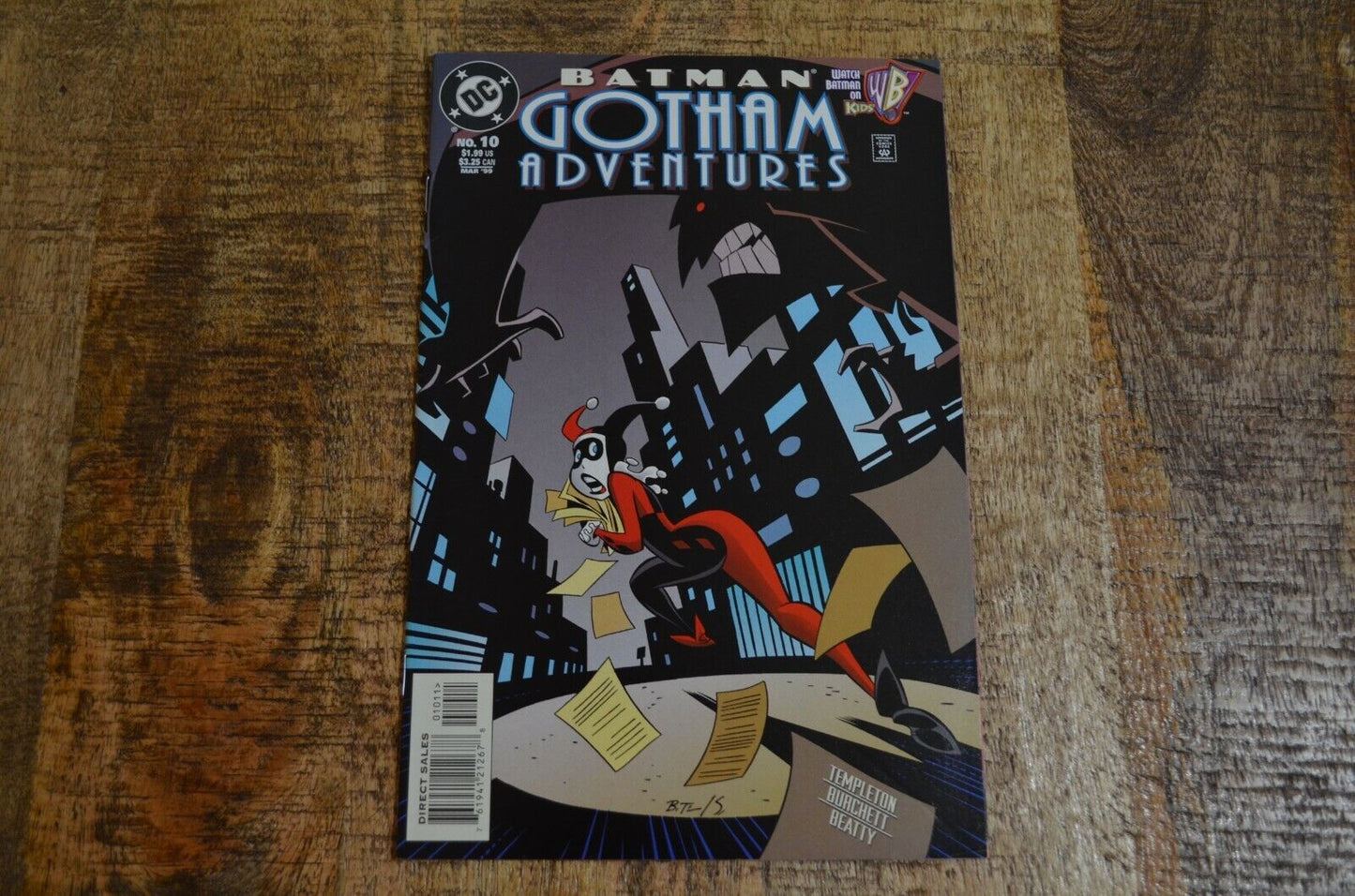 Batman Gotham Adventures #10 Harley Quinn Joker (DC Comics, March 1999) VF+ 8.5