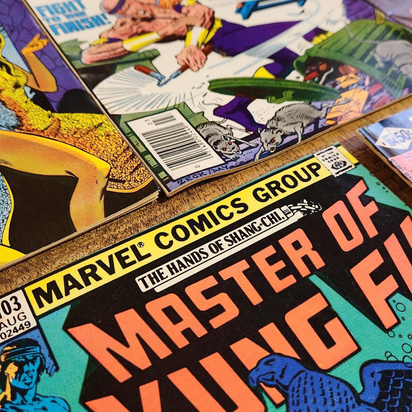 Master of Kung Fu #94 97 98 99 102 103 104 Marvel Comic Book Lot FN/VF 7.0