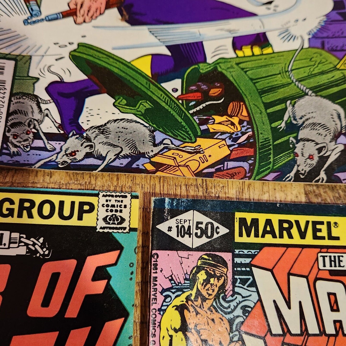 Master of Kung Fu #94 97 98 99 102 103 104 Marvel Comic Book Lot FN/VF 7.0
