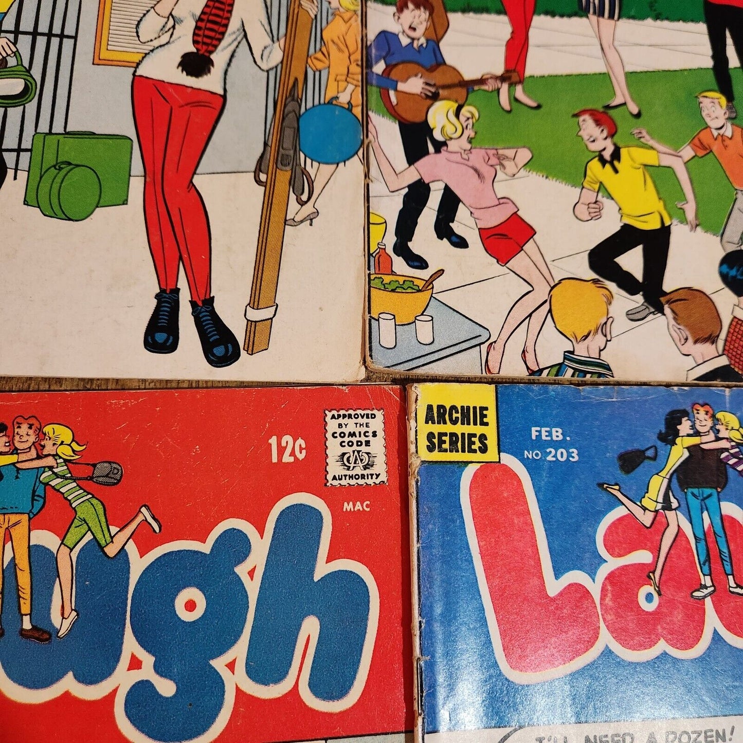 Laugh #153 159 163 167 171 194 203 212 Archies Series Comic Book Lot GD/VG 4.0