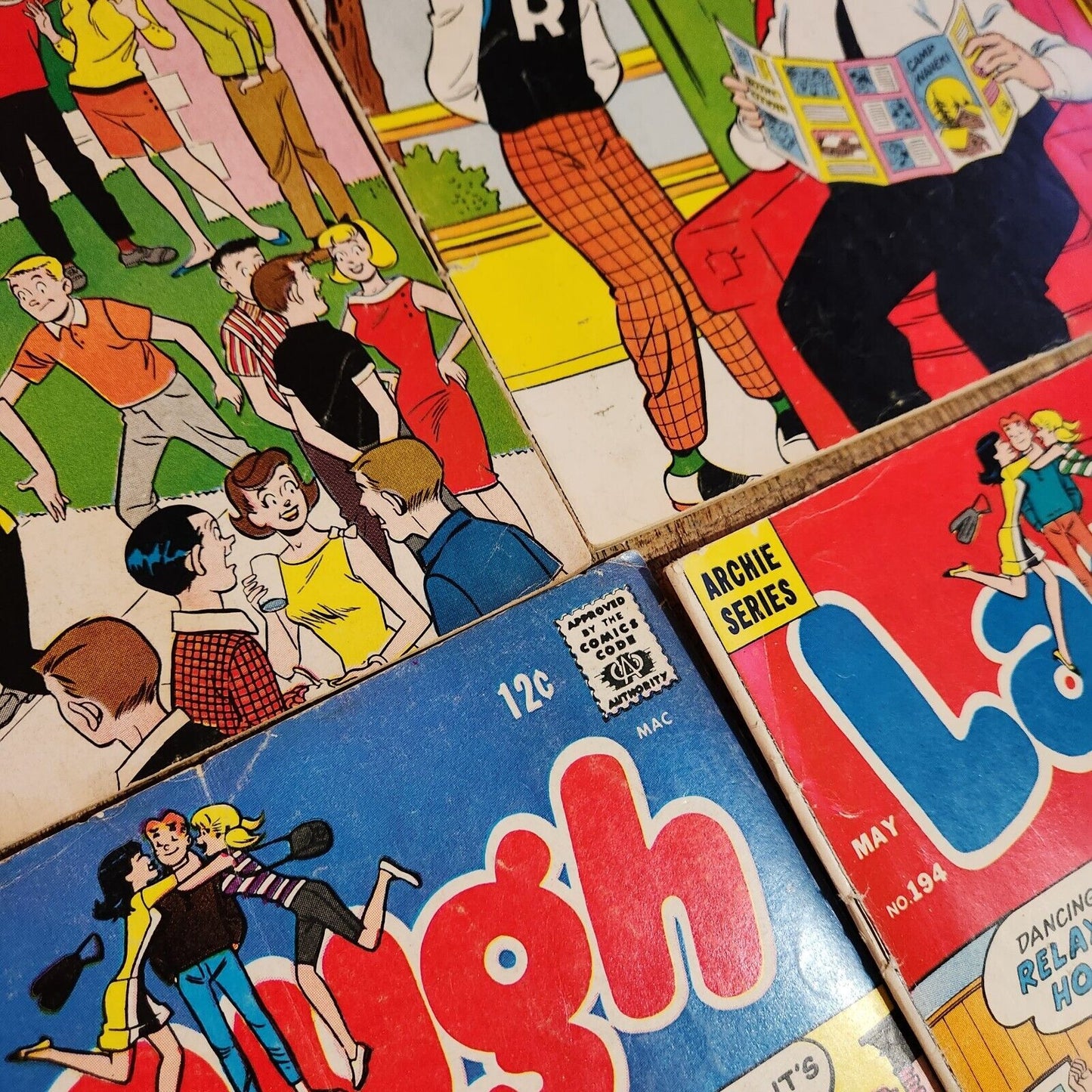 Laugh #153 159 163 167 171 194 203 212 Archies Series Comic Book Lot GD/VG 4.0