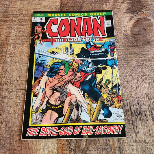 Conan the Barbarian #17 Marvel Comic Book August 1972 FN/VF 7.0 Aala/Kyrie 1st