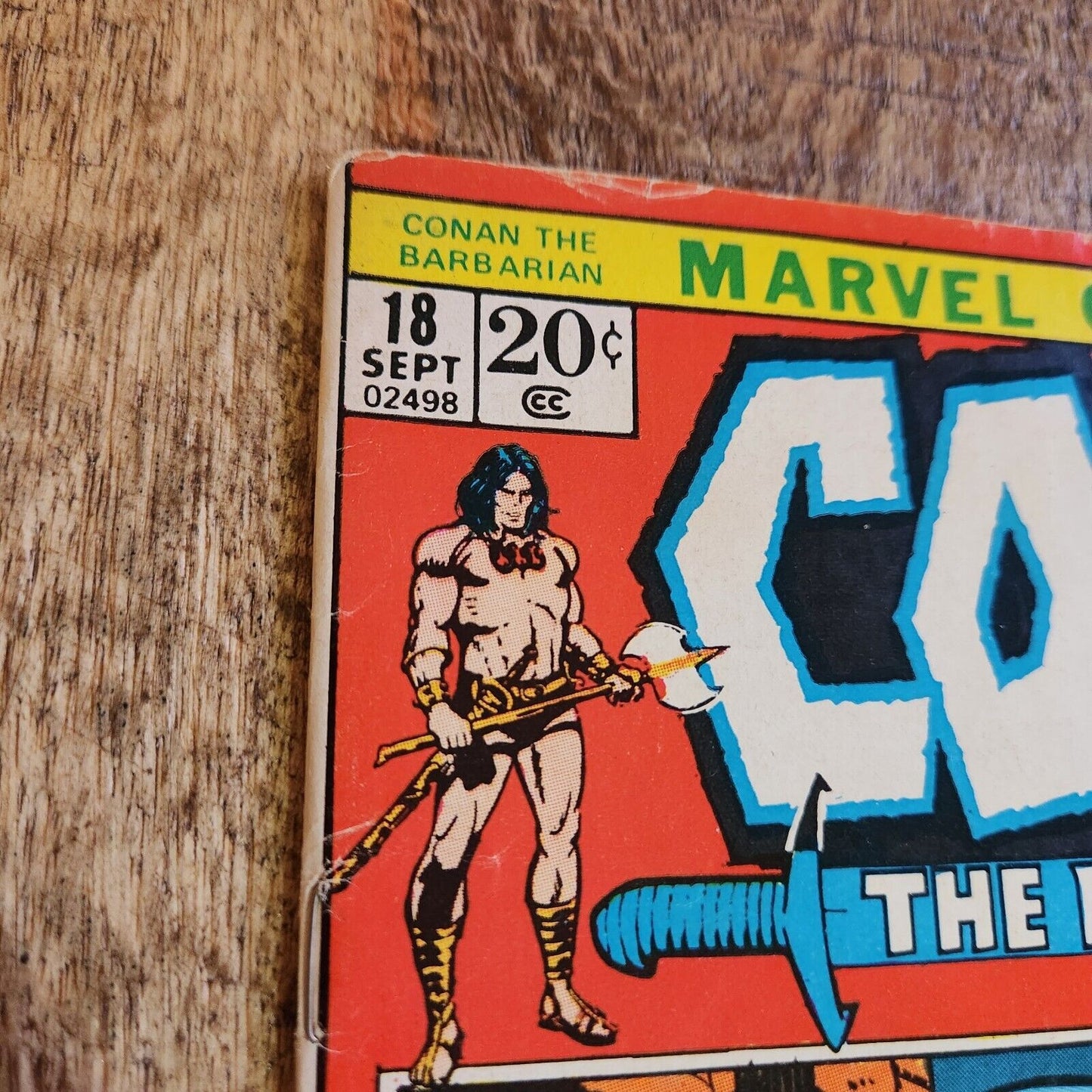 Conan the Barbarian #18 Marvel Comic Book September 1972 VF- 7.5 Thing in Temple