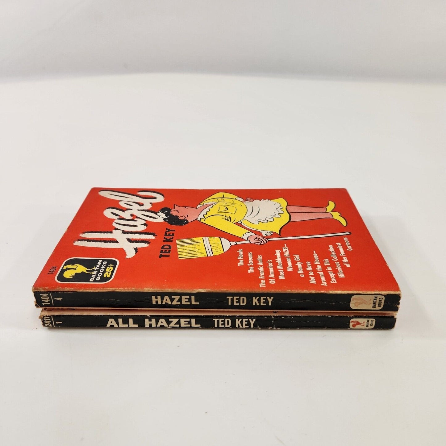 All Hazel Ted Key Comic Strip Paperback Books Bantam 1946 1958 New York