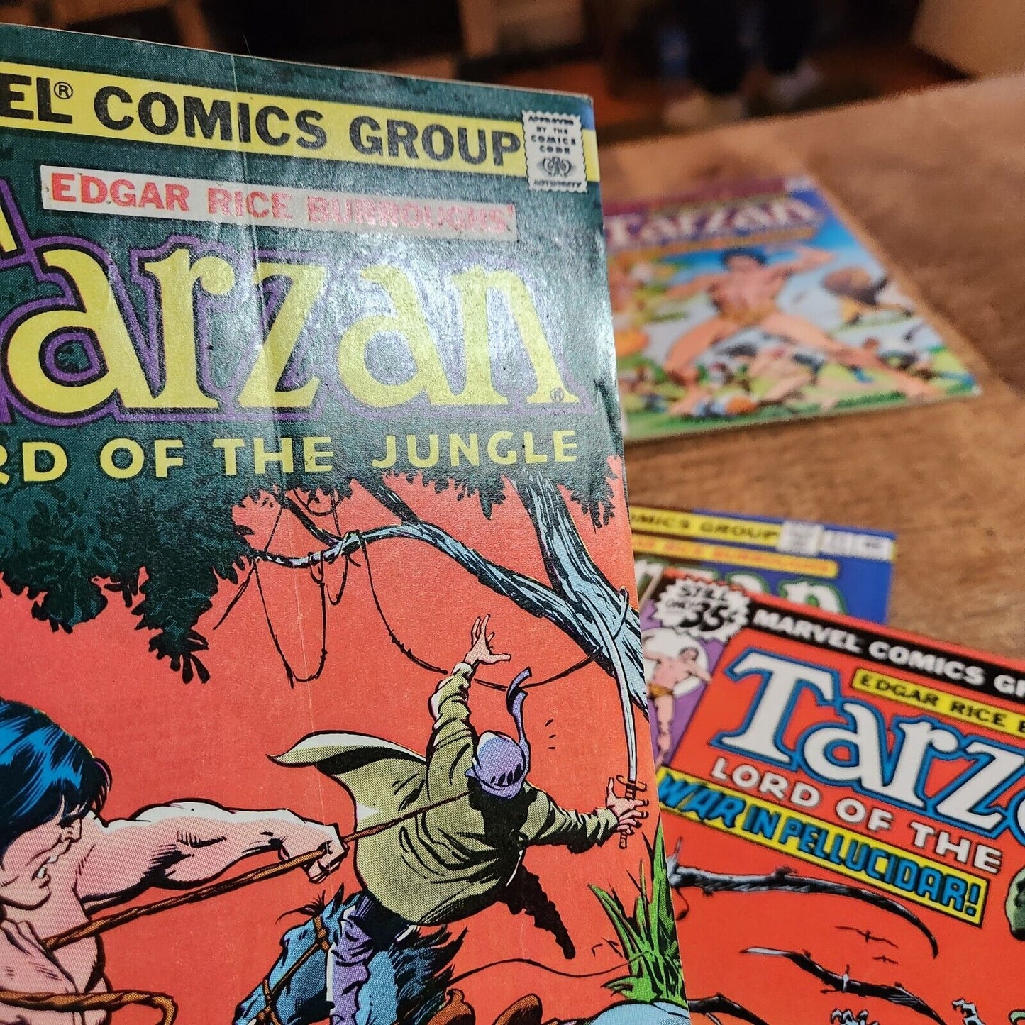 Tarzan #2 8 10 15 21-26 29 Lord of the Jungle Marvel Comic Book Lot of 11 VF 8.0