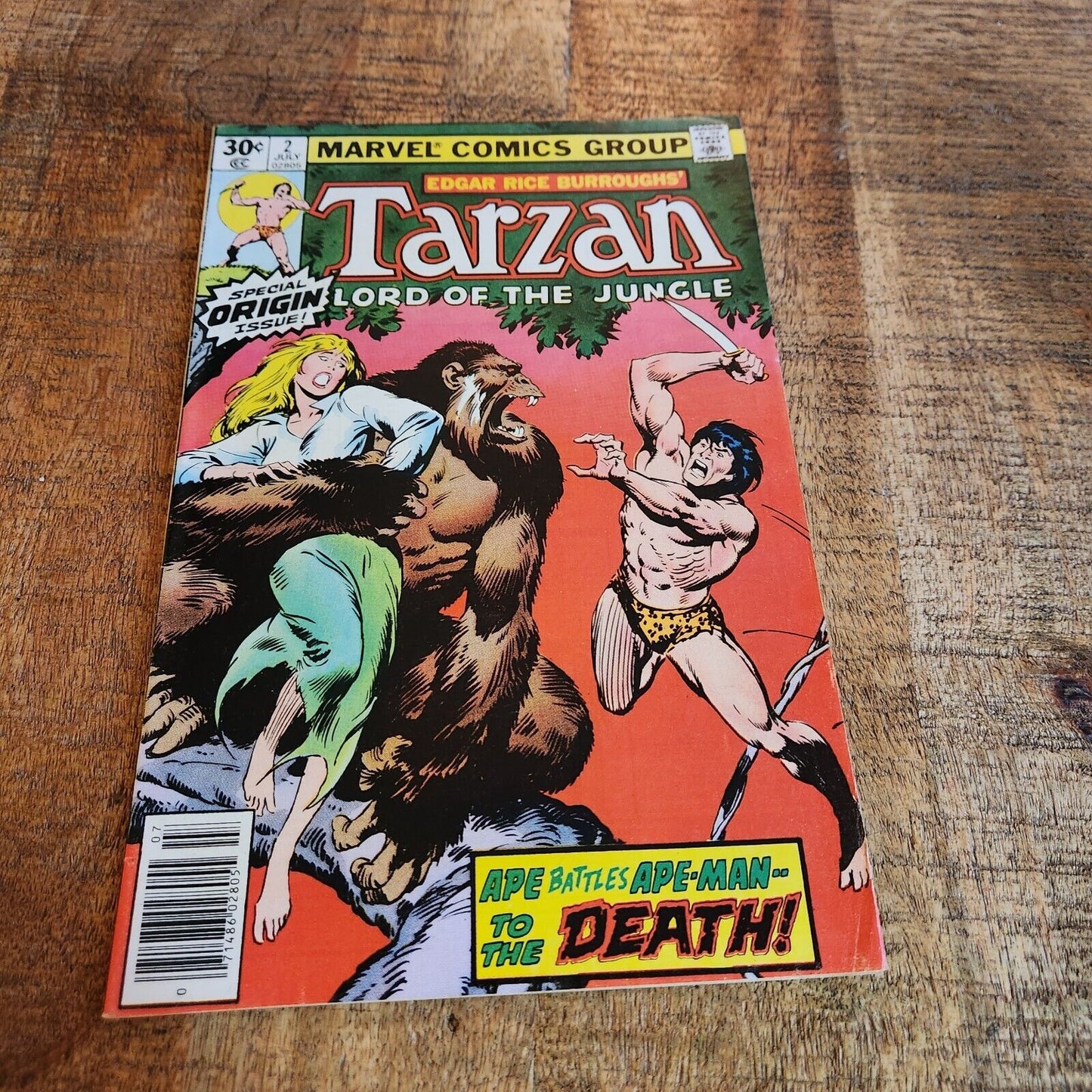 Tarzan #2 8 10 15 21-26 29 Lord of the Jungle Marvel Comic Book Lot of 11 VF 8.0