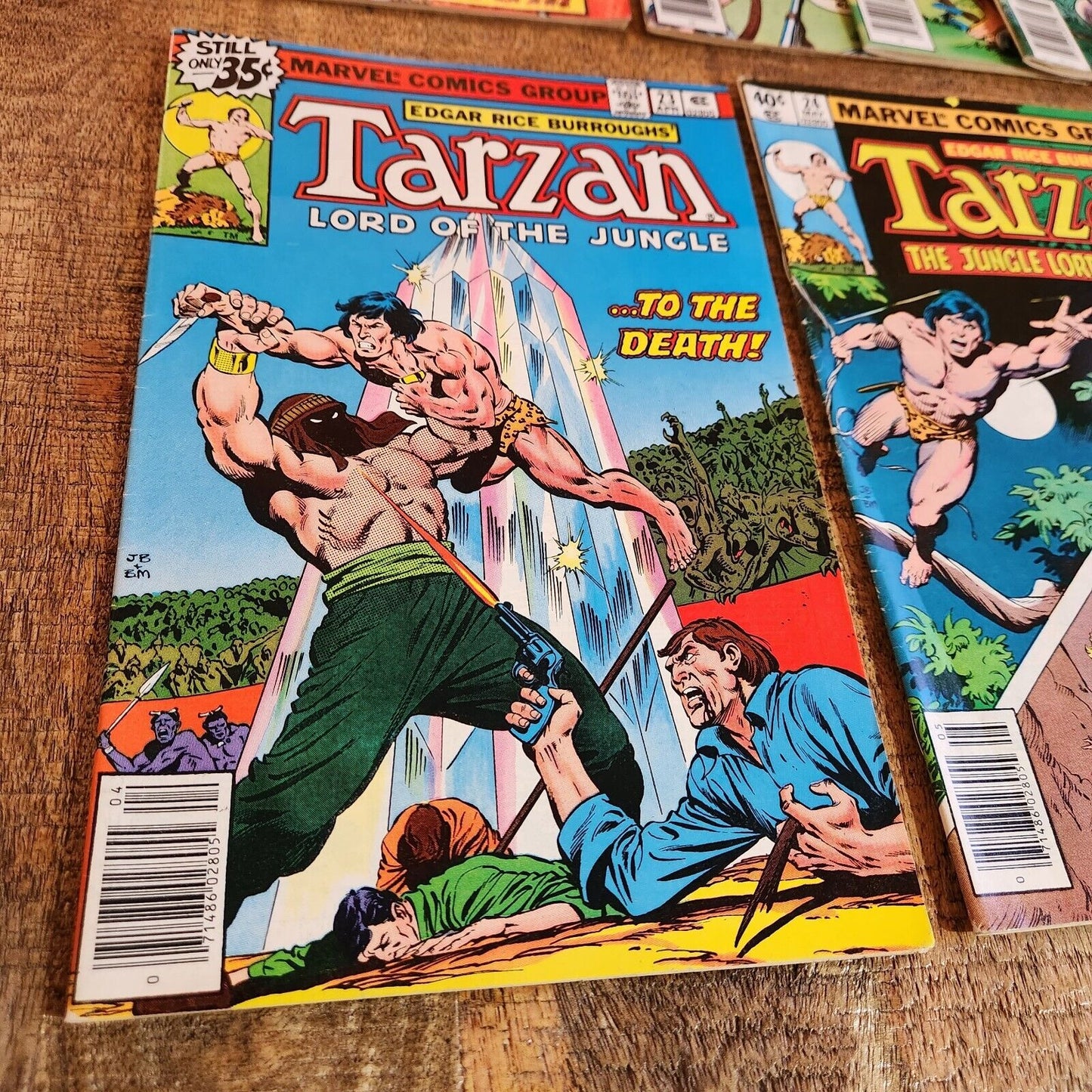 Tarzan #2 8 10 15 21-26 29 Lord of the Jungle Marvel Comic Book Lot of 11 VF 8.0