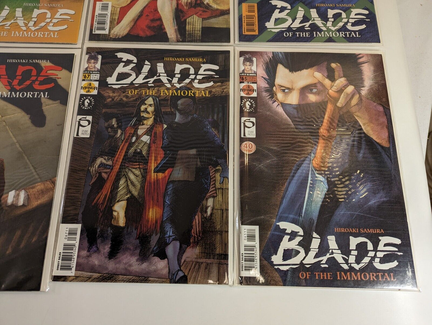 Blade of the Immortal Manga Comic Lot Dreamsong Dark Shadows Gathering +more NM