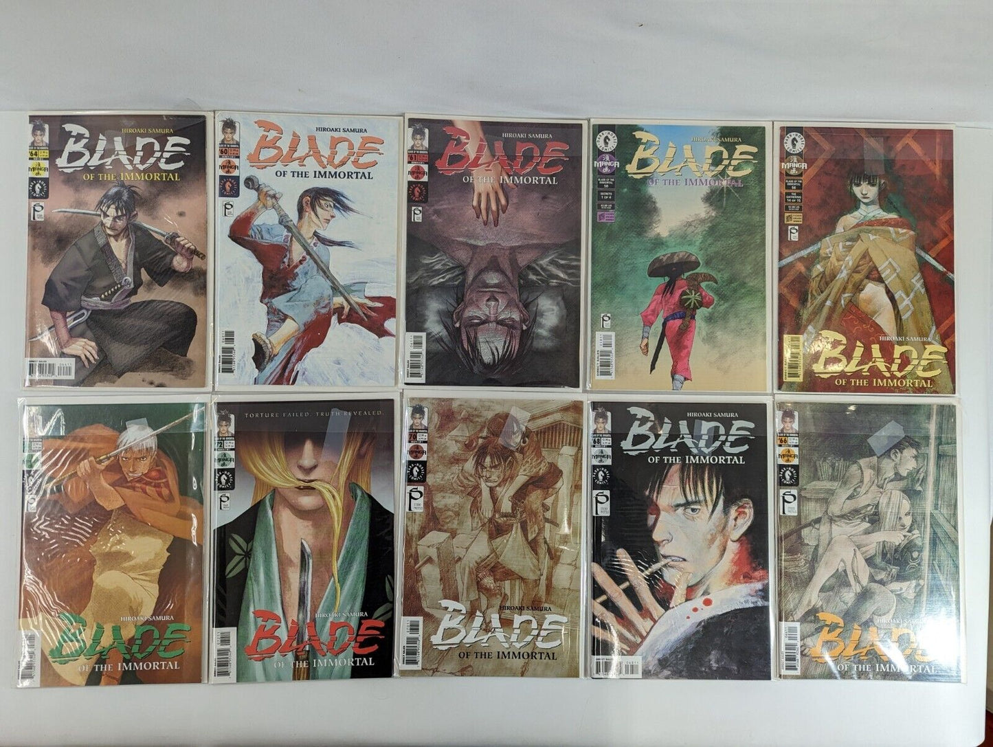 Blade of the Immortal Manga Comic Lot Dreamsong Dark Shadows Gathering +more NM