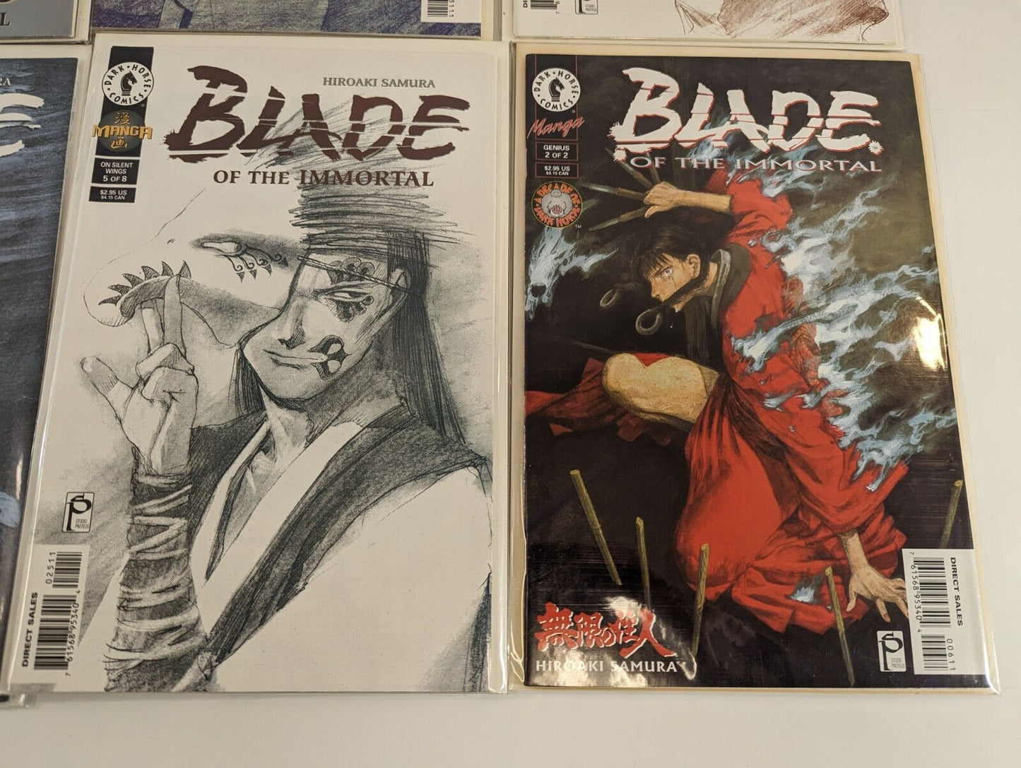 Blade of the Immortal Manga Comic Lot Dreamsong Dark Shadows Gathering +more NM